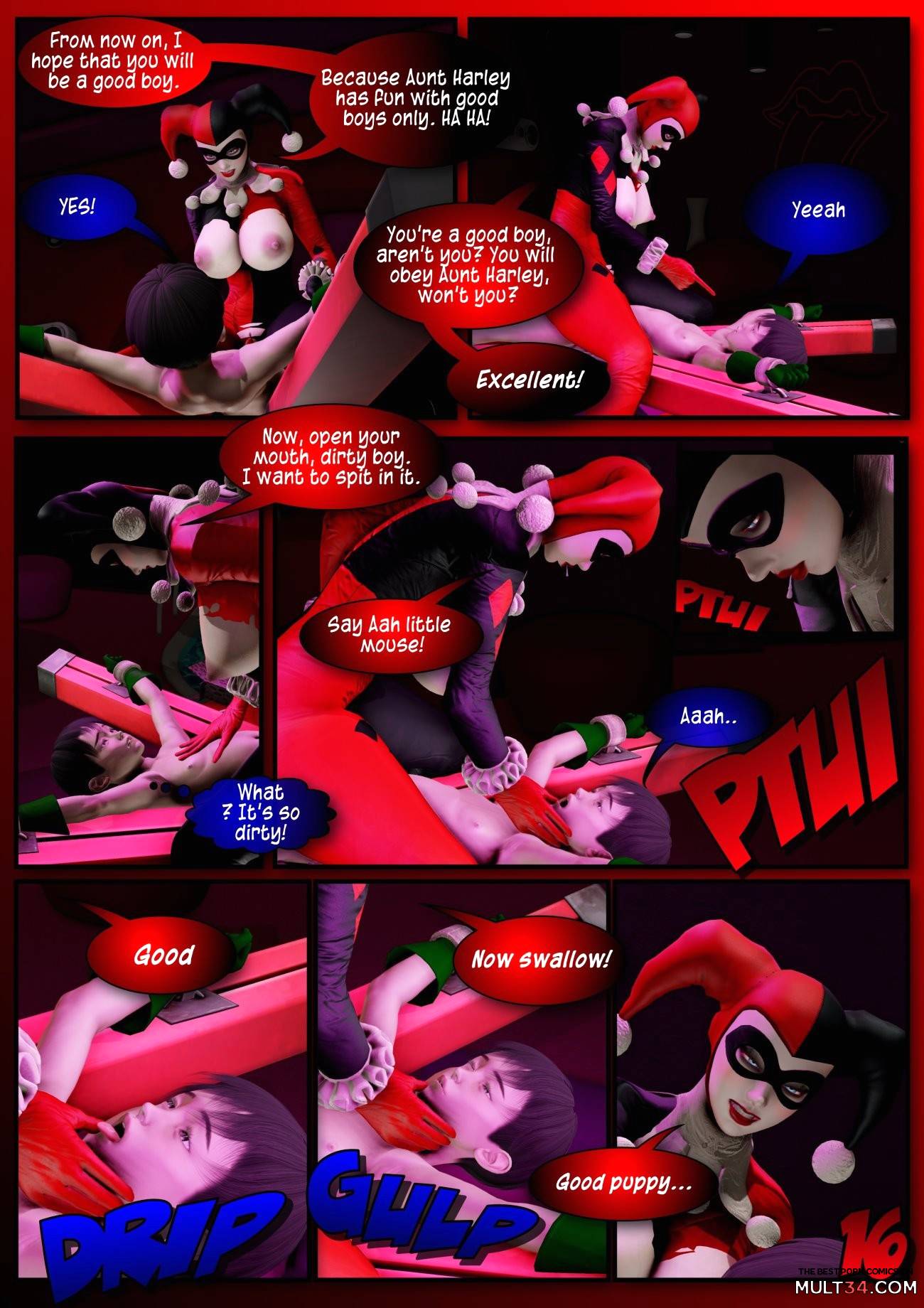 Harlequin's Home Video Part 1 page 17