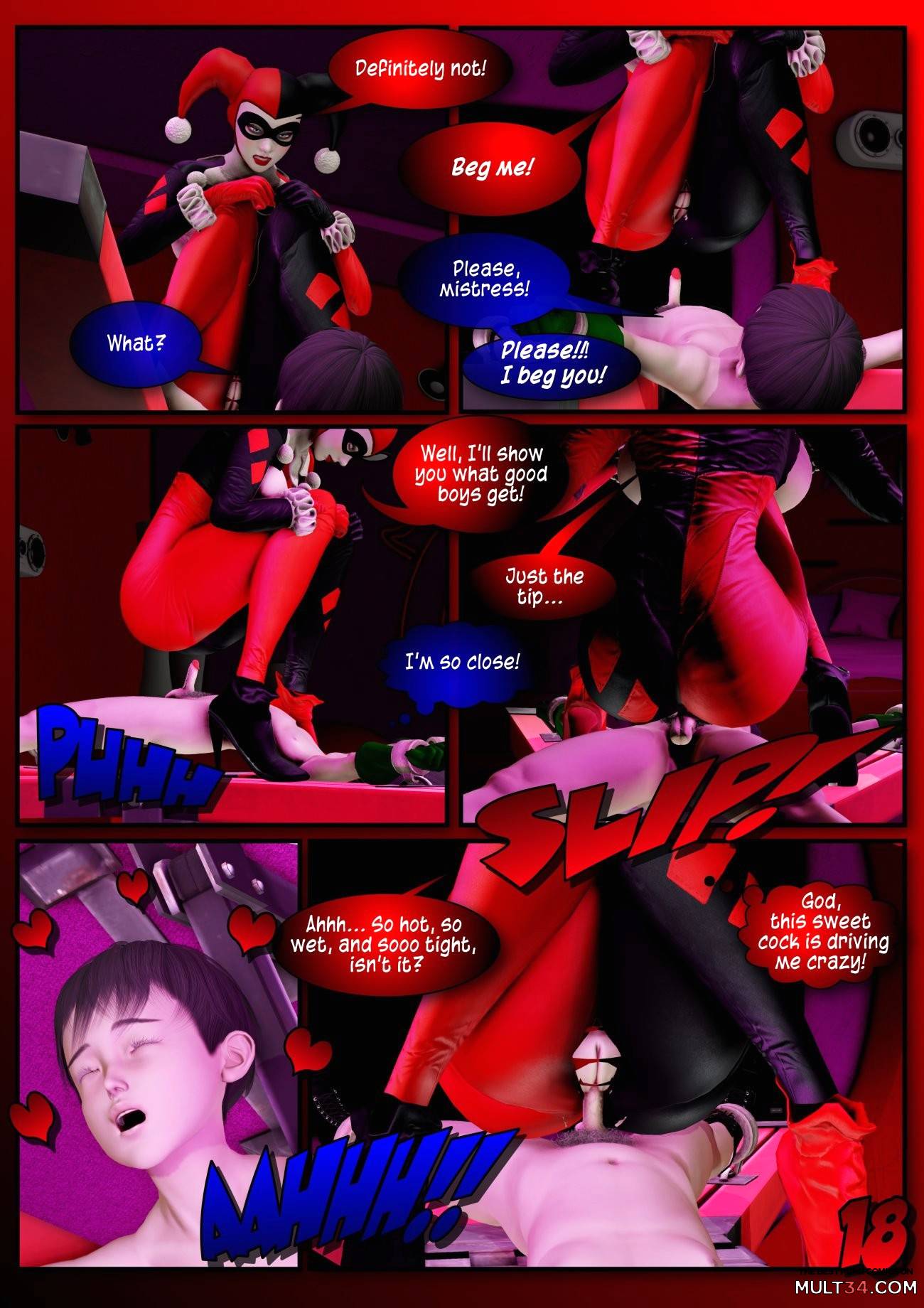 Harlequin's Home Video Part 1 page 19