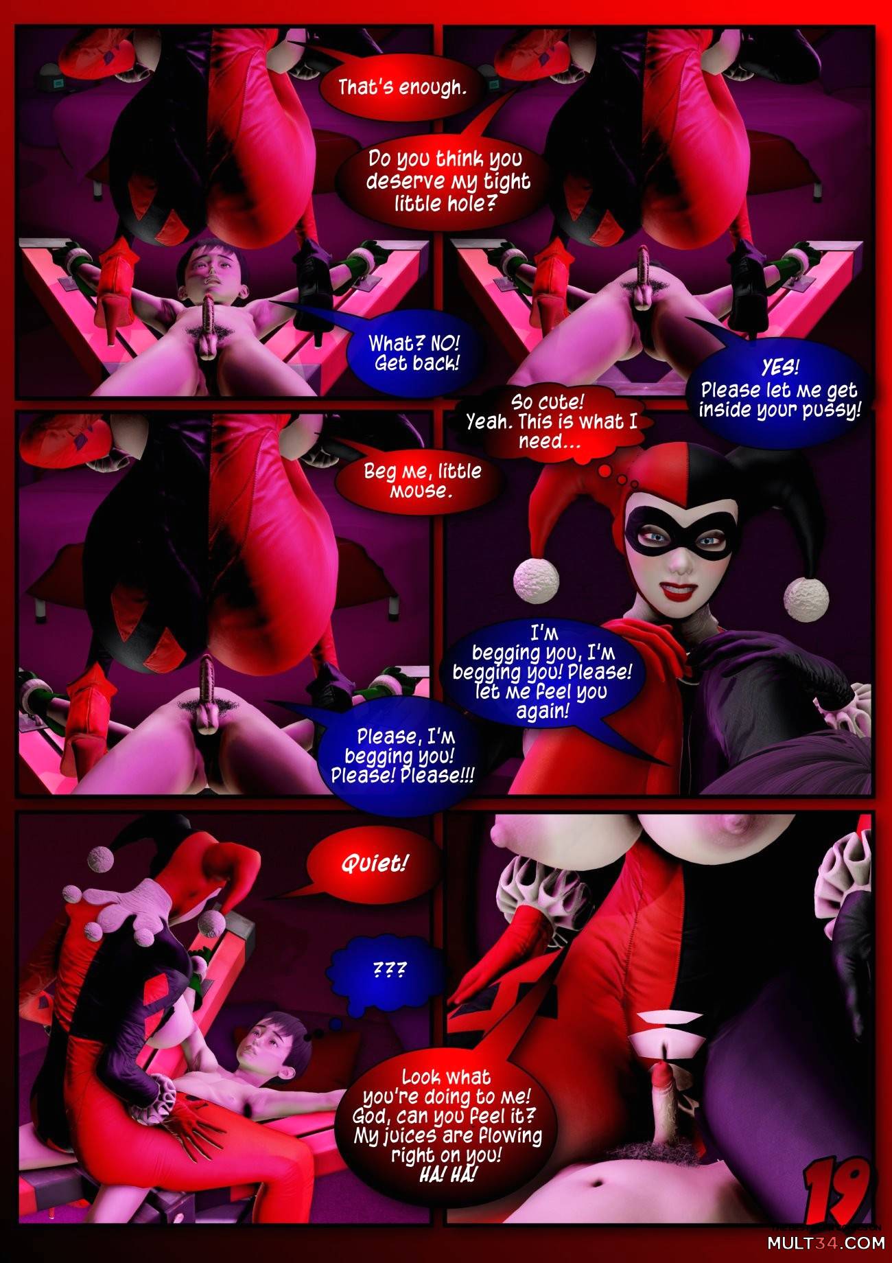 Harlequin's Home Video Part 1 page 20