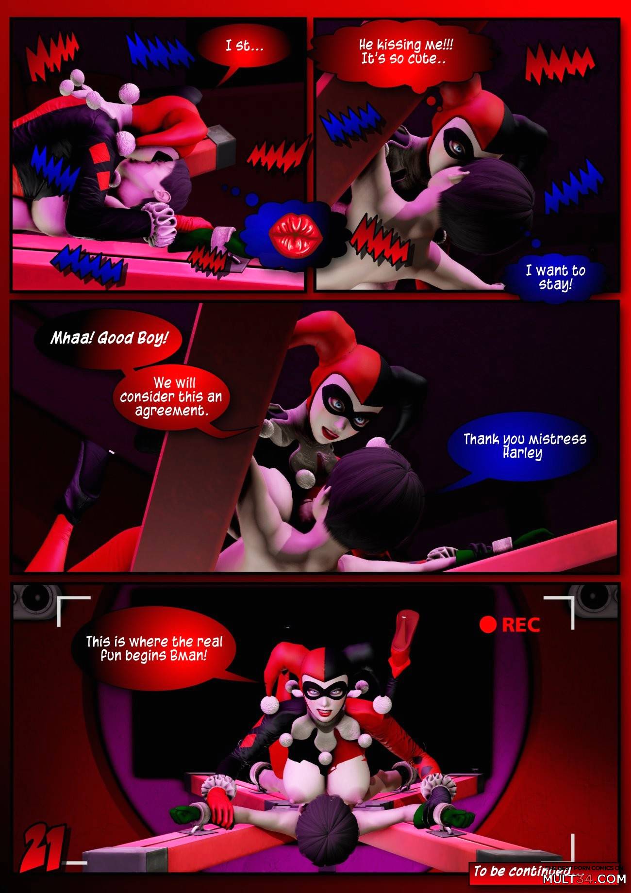 Harlequin's Home Video Part 1 page 22