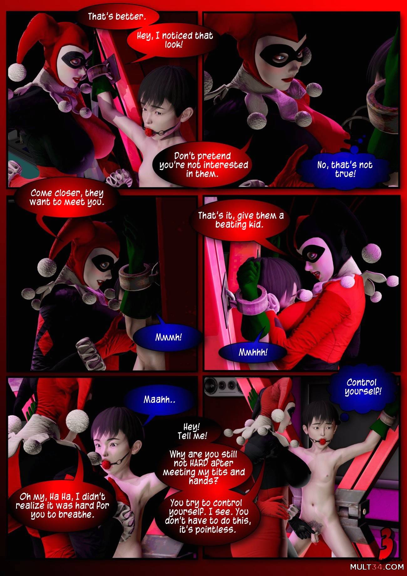 Harlequin's Home Video Part 1 page 4