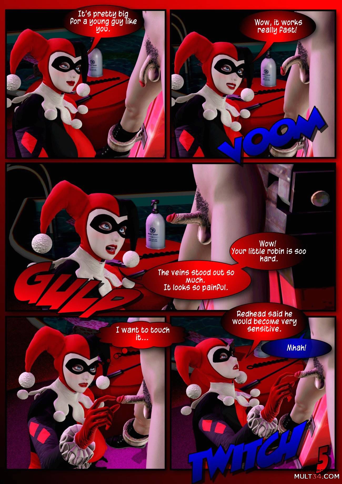 Harlequin's Home Video Part 1 page 6
