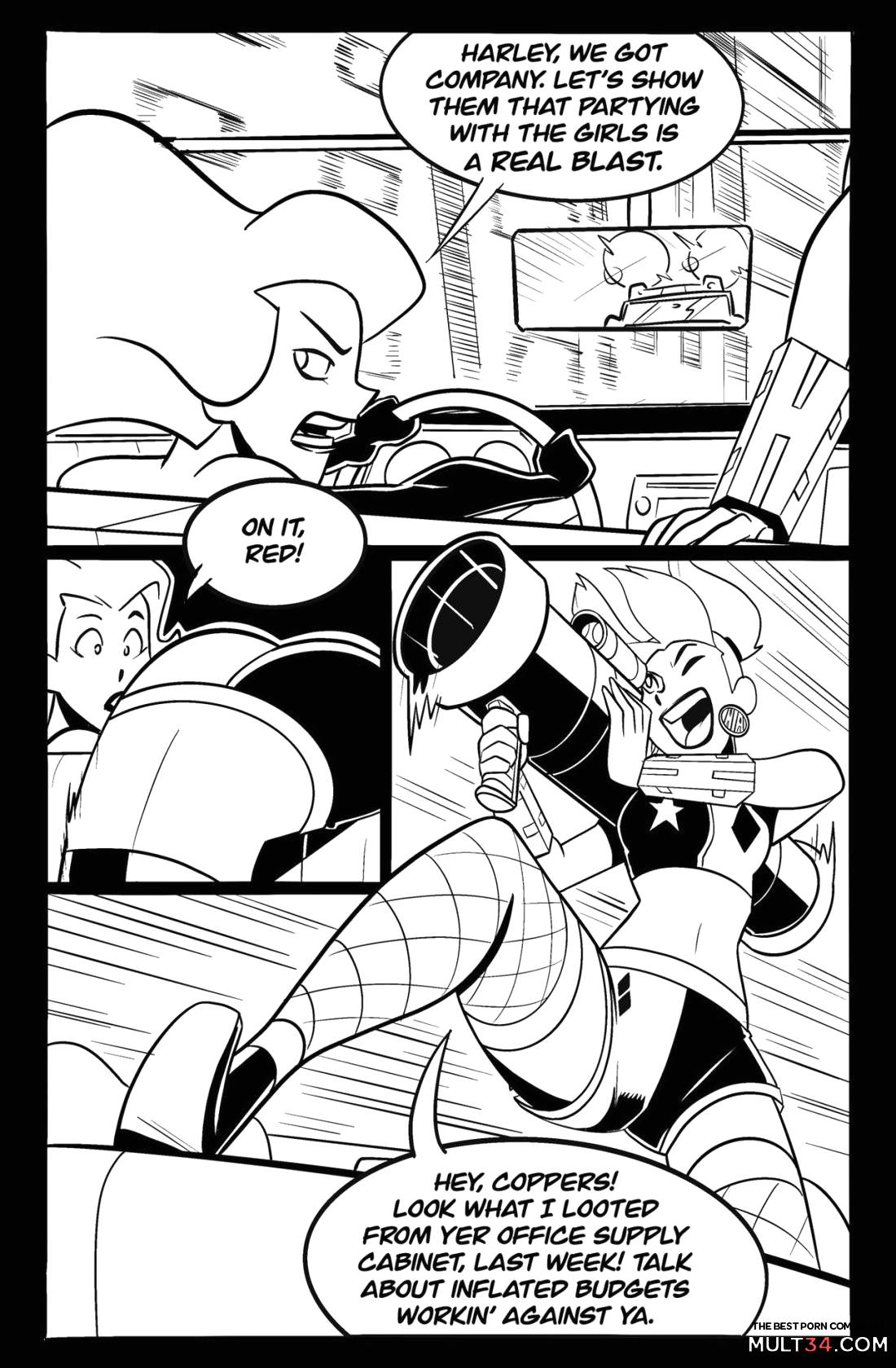 Harley/Ivy: Getaway page 2