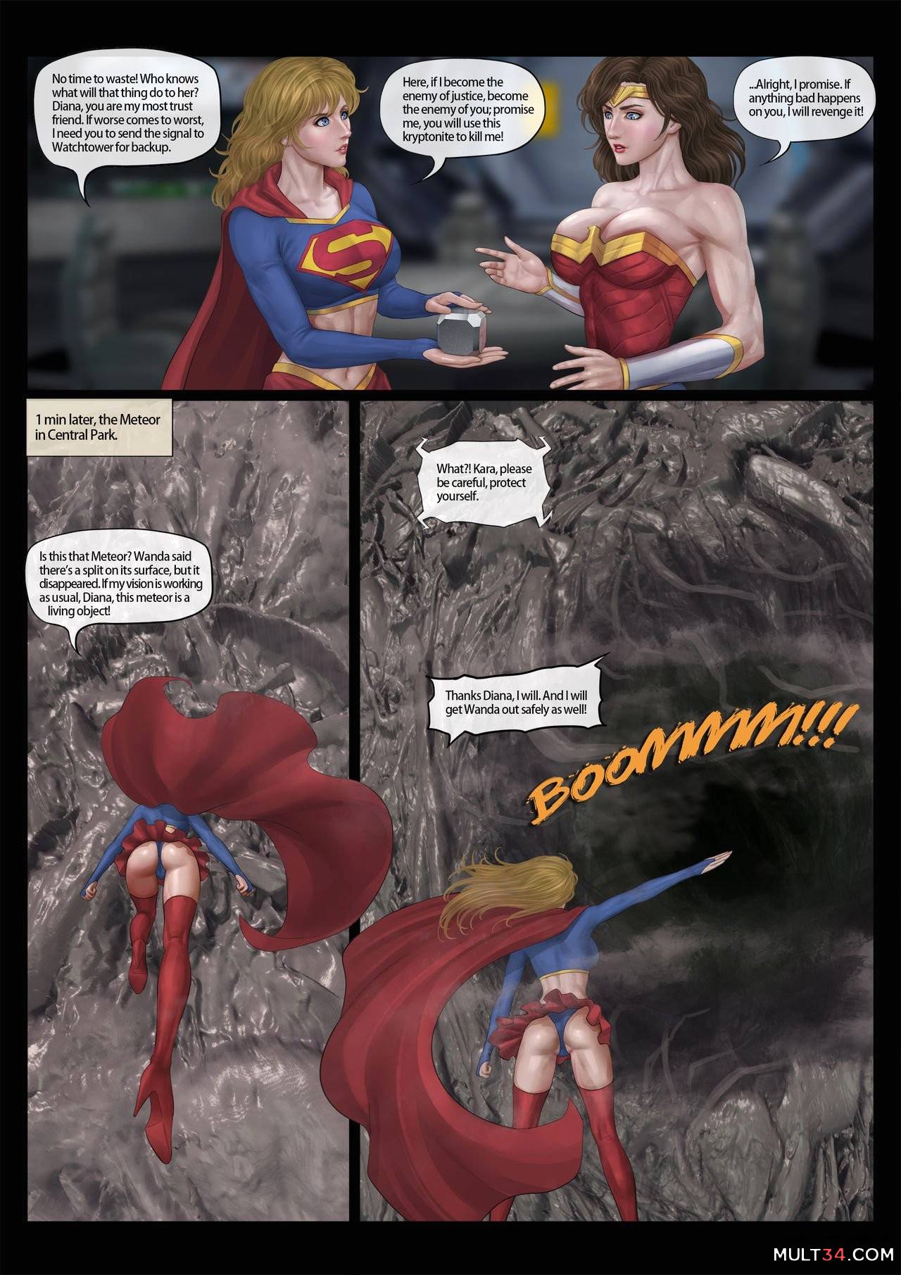 Heroines' Pussyventure page 17