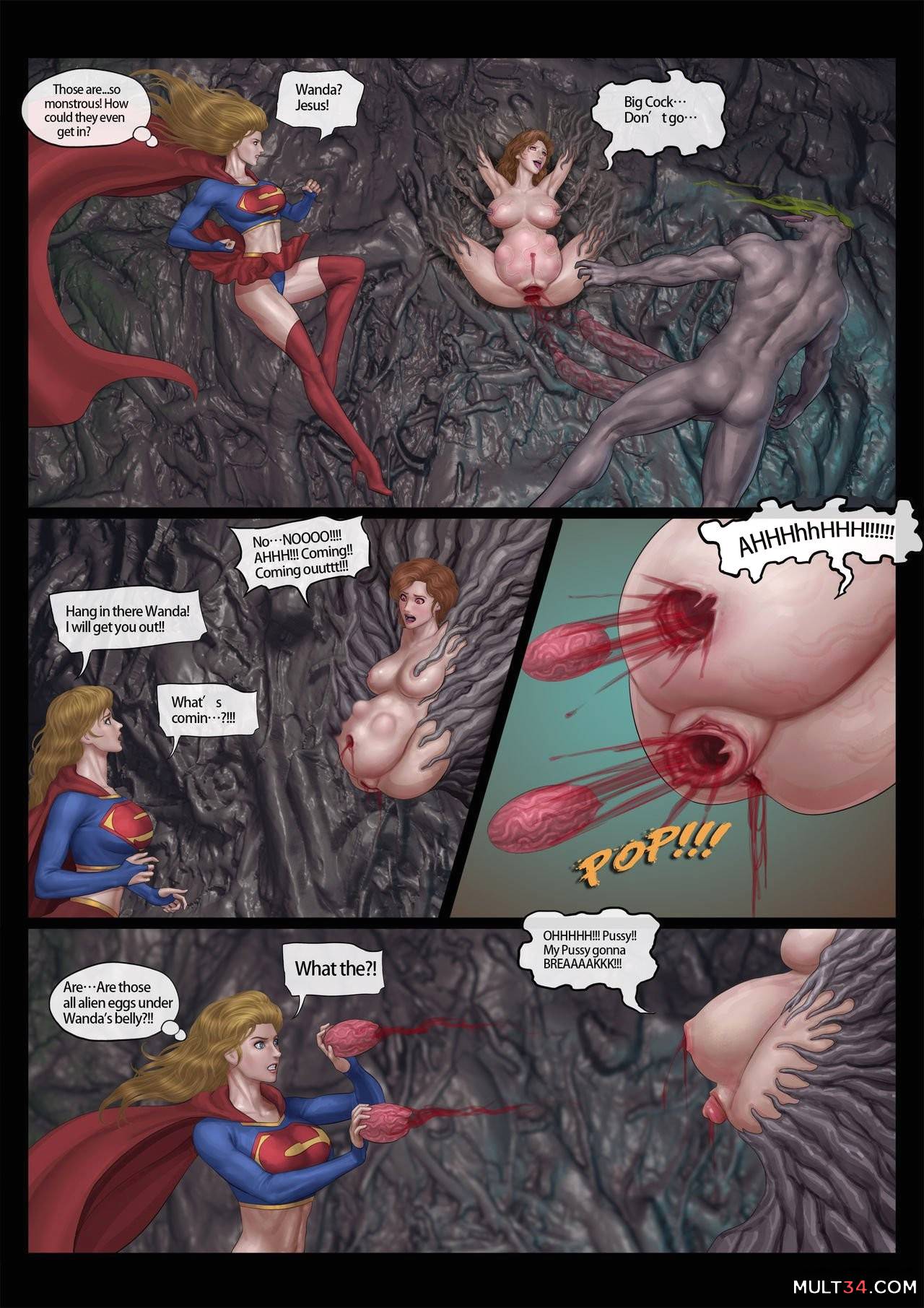 Heroines' Pussyventure page 19