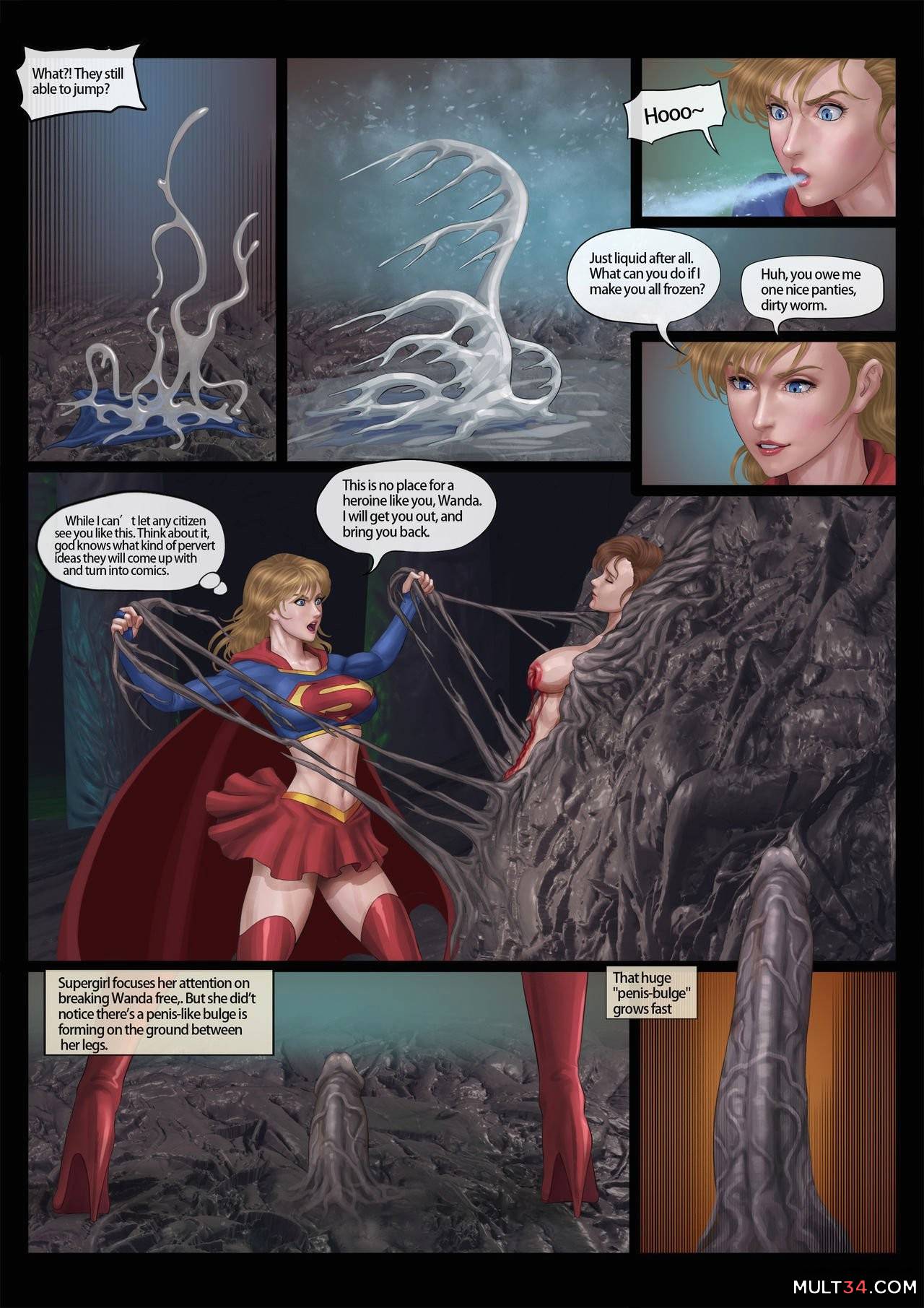 Heroines' Pussyventure page 24