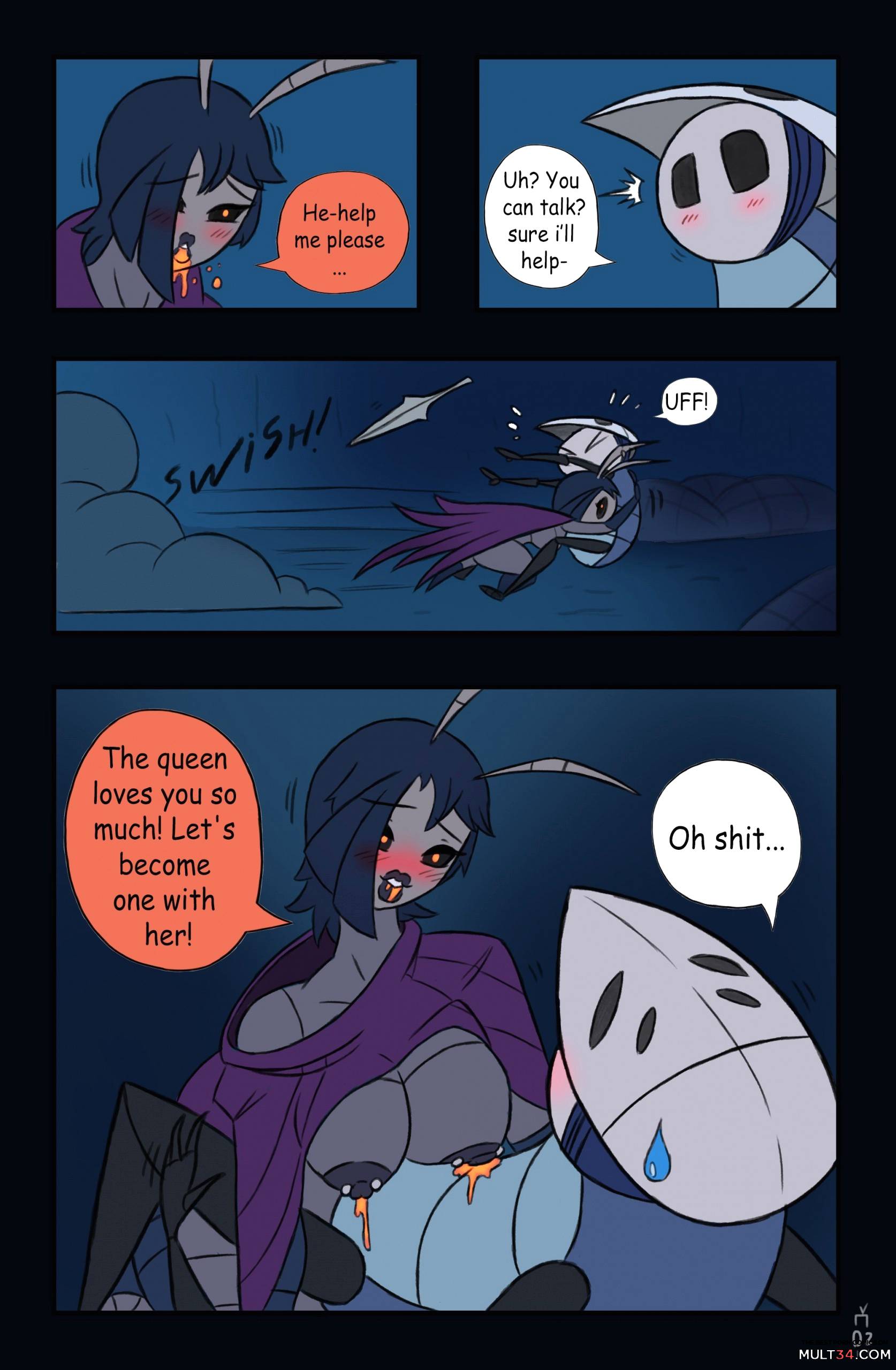 Horny Knight page 8