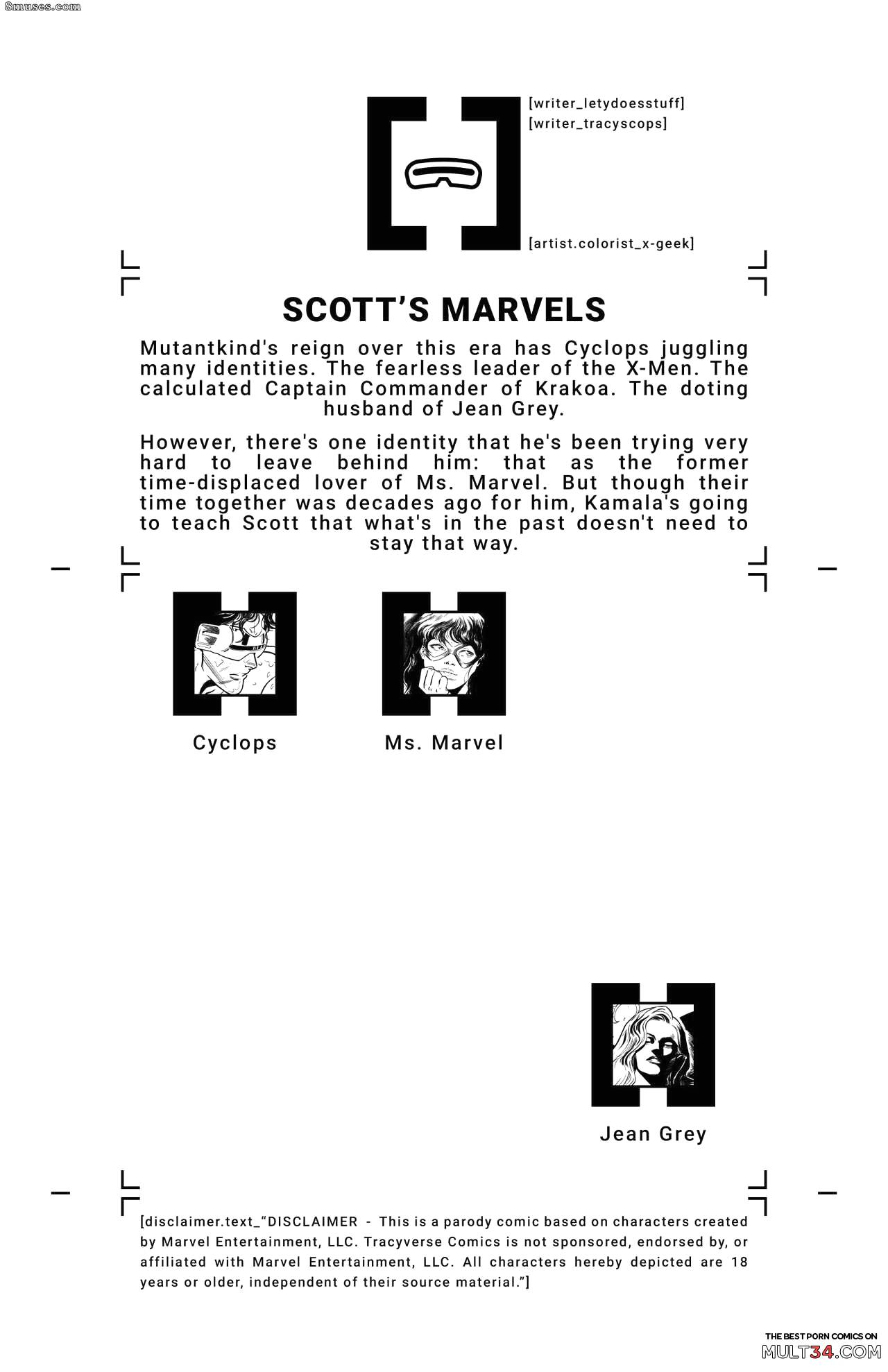 House of XXX - Scott's Marvels page 2