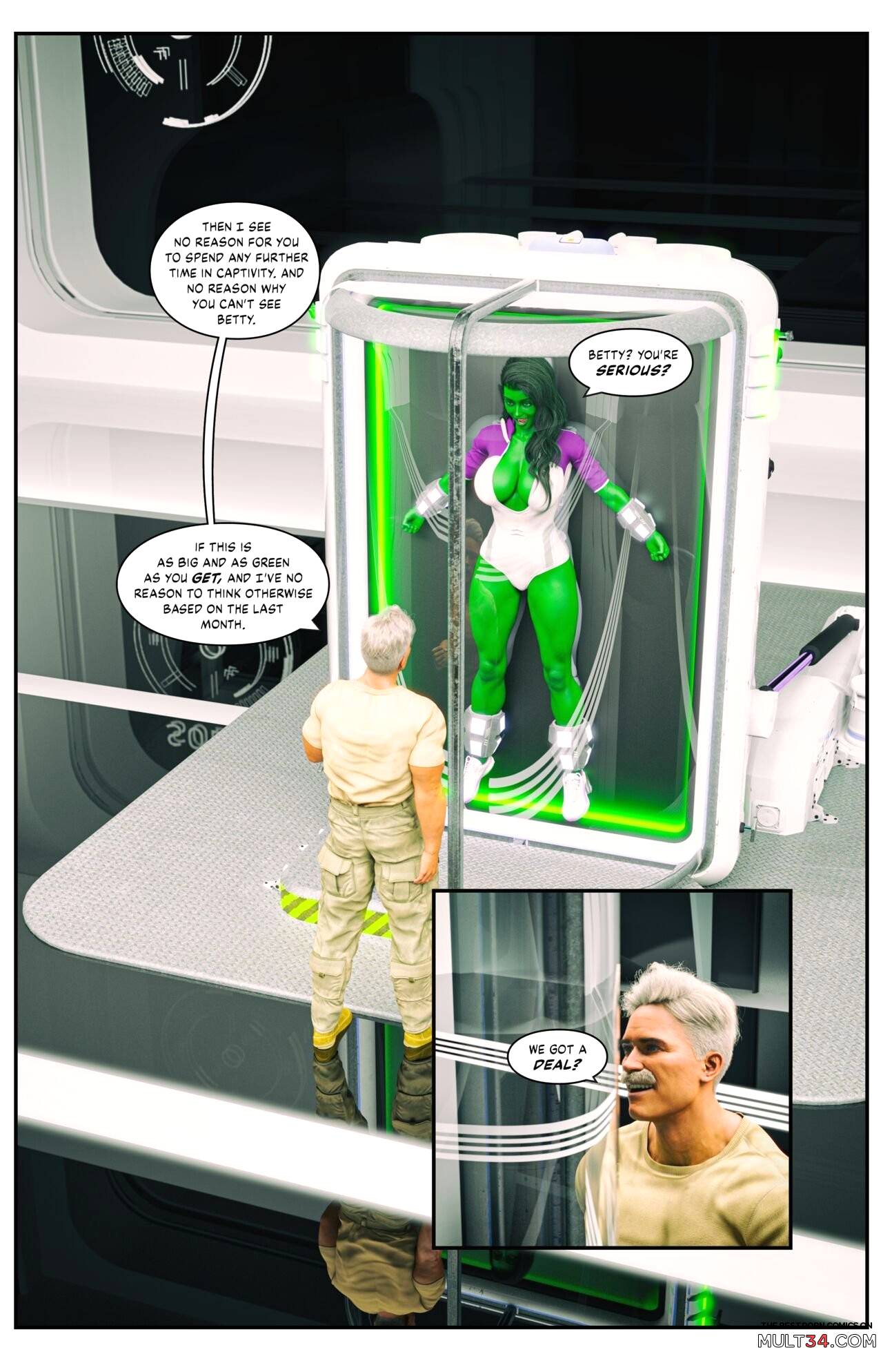 Hulk: Bustier page 10