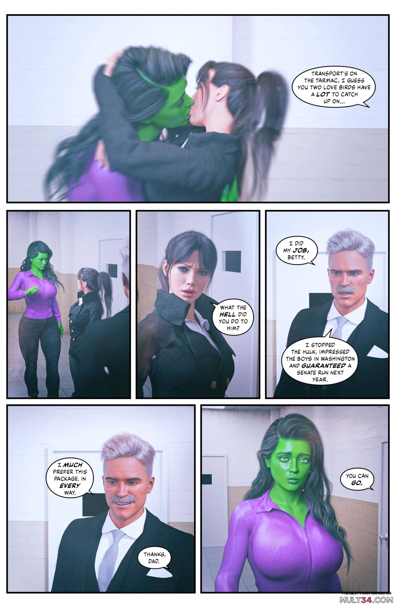 Hulk: Bustier page 13