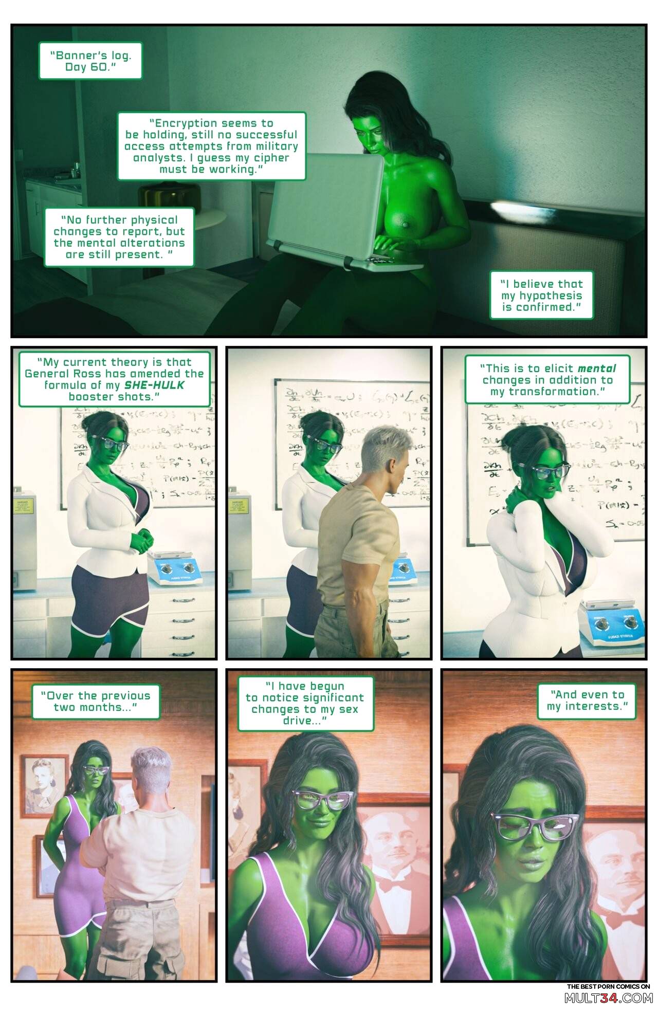 Hulk: Bustier page 21