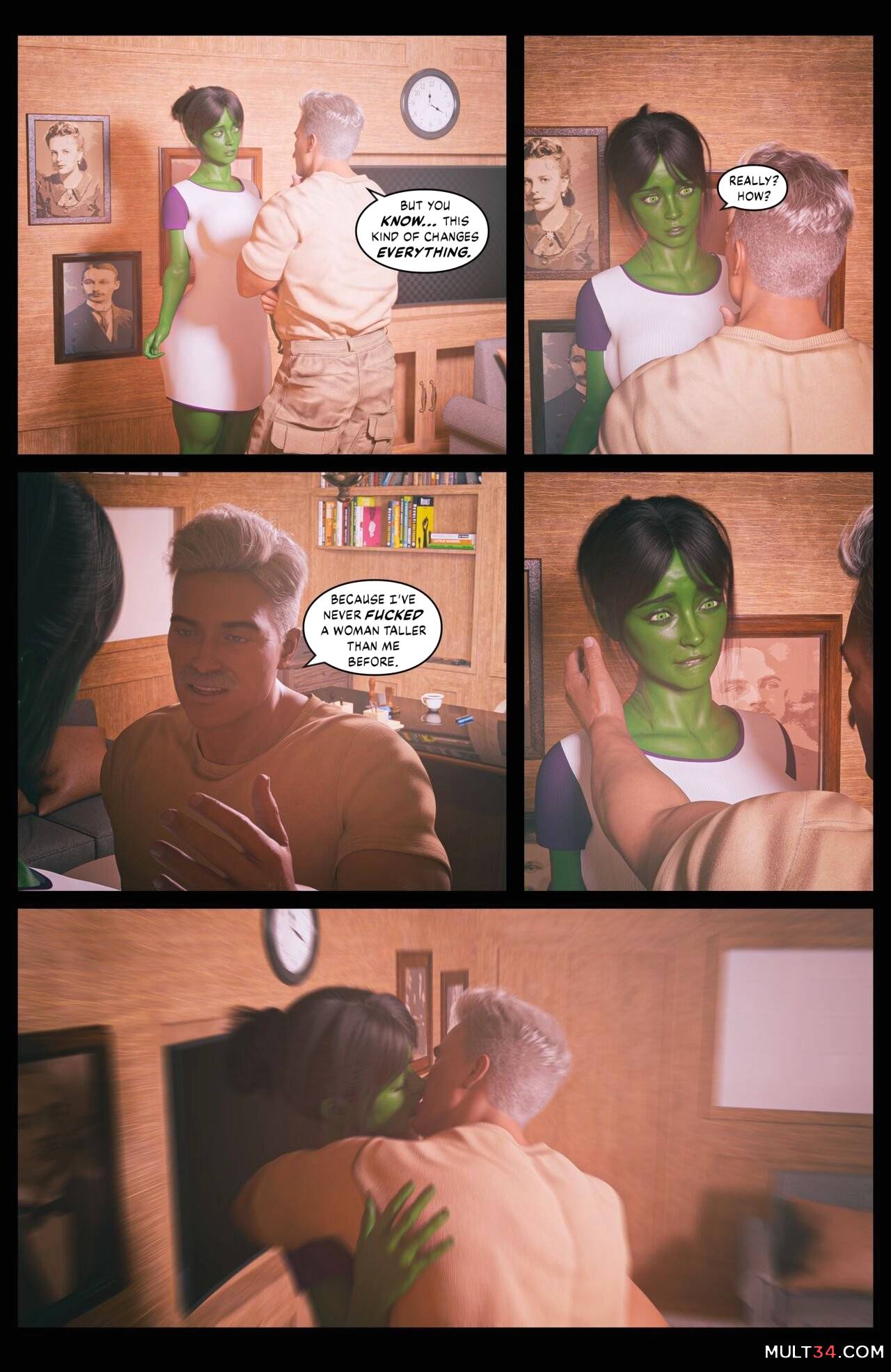Hulk: Bustier page 28