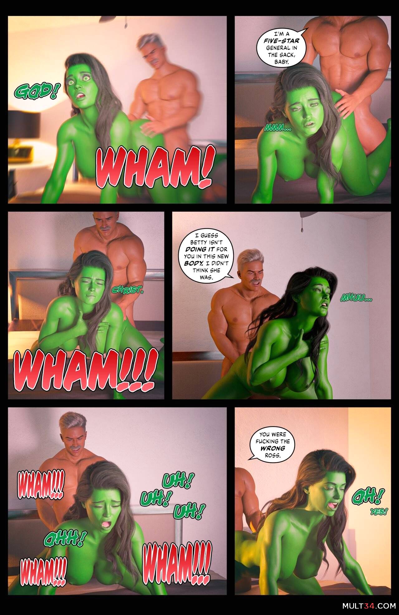 Hulk: Bustier page 32