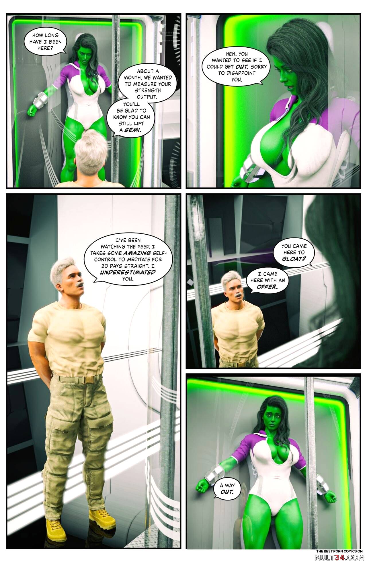 Hulk: Bustier page 8