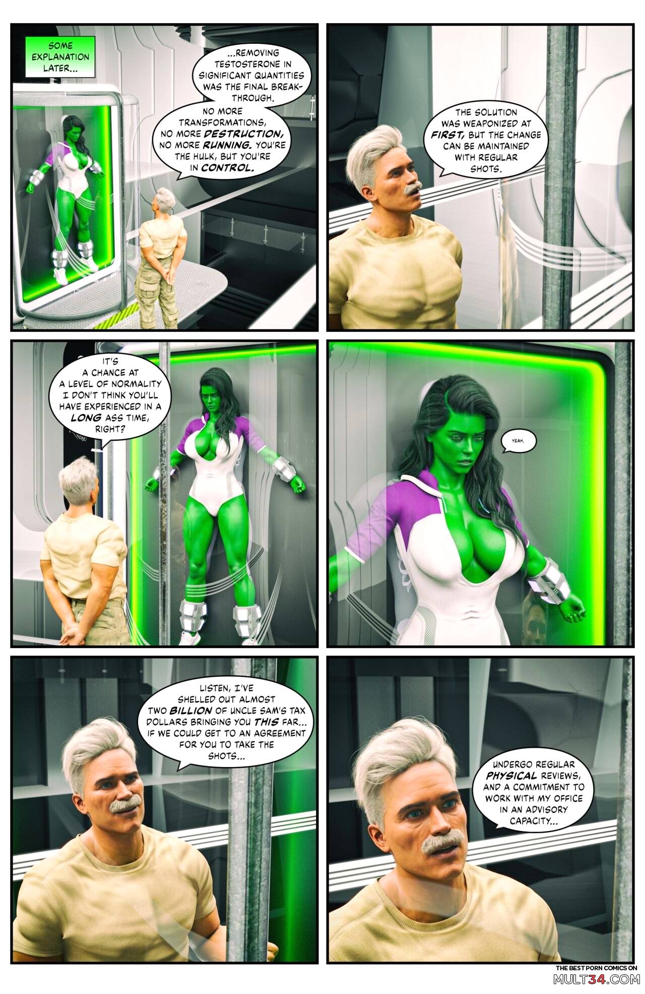 Hulk: Bustier page 9