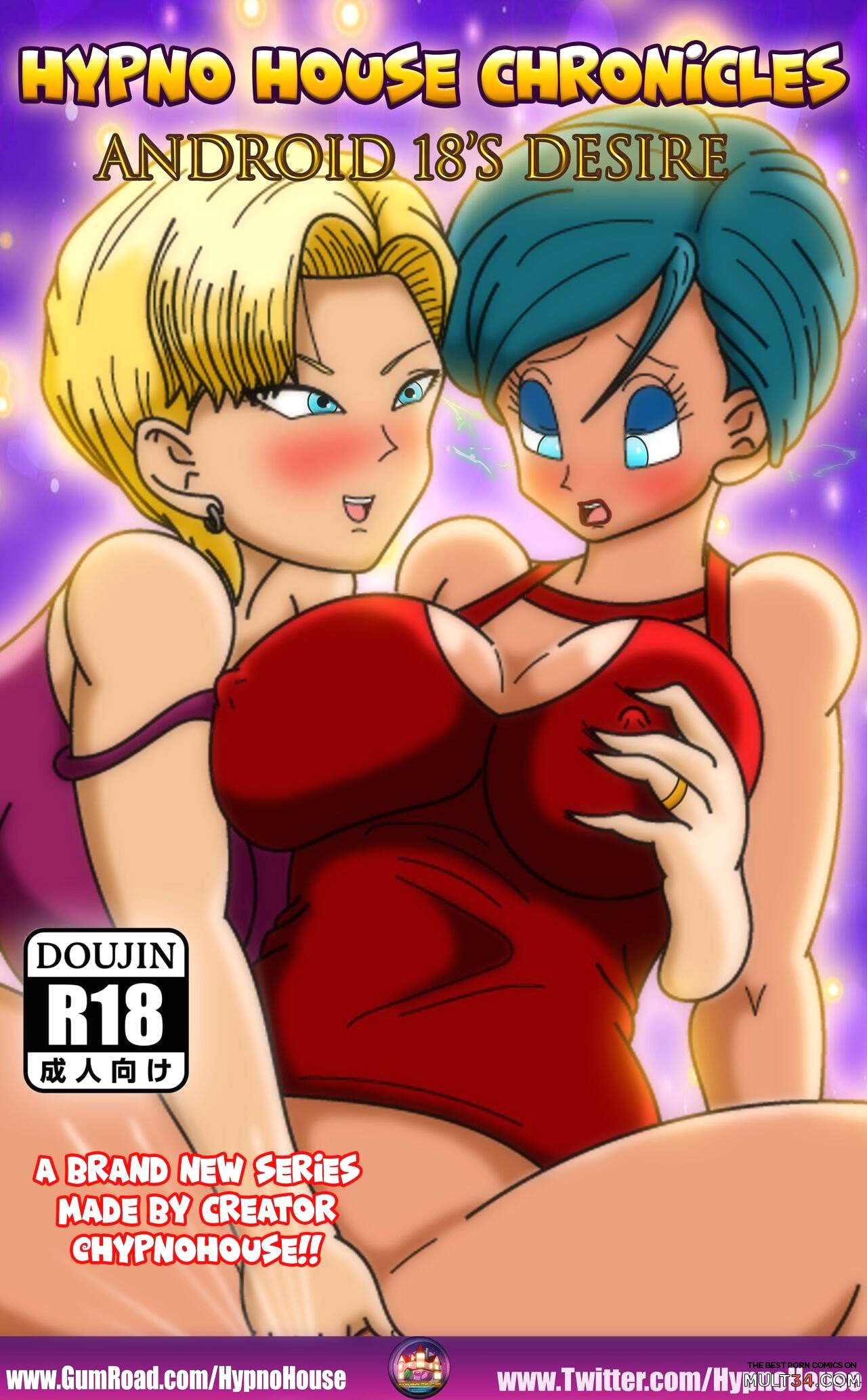 Android 18 mind control porn comic