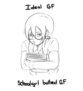 Ideal GF: Schoogirl Bullied GF page 1