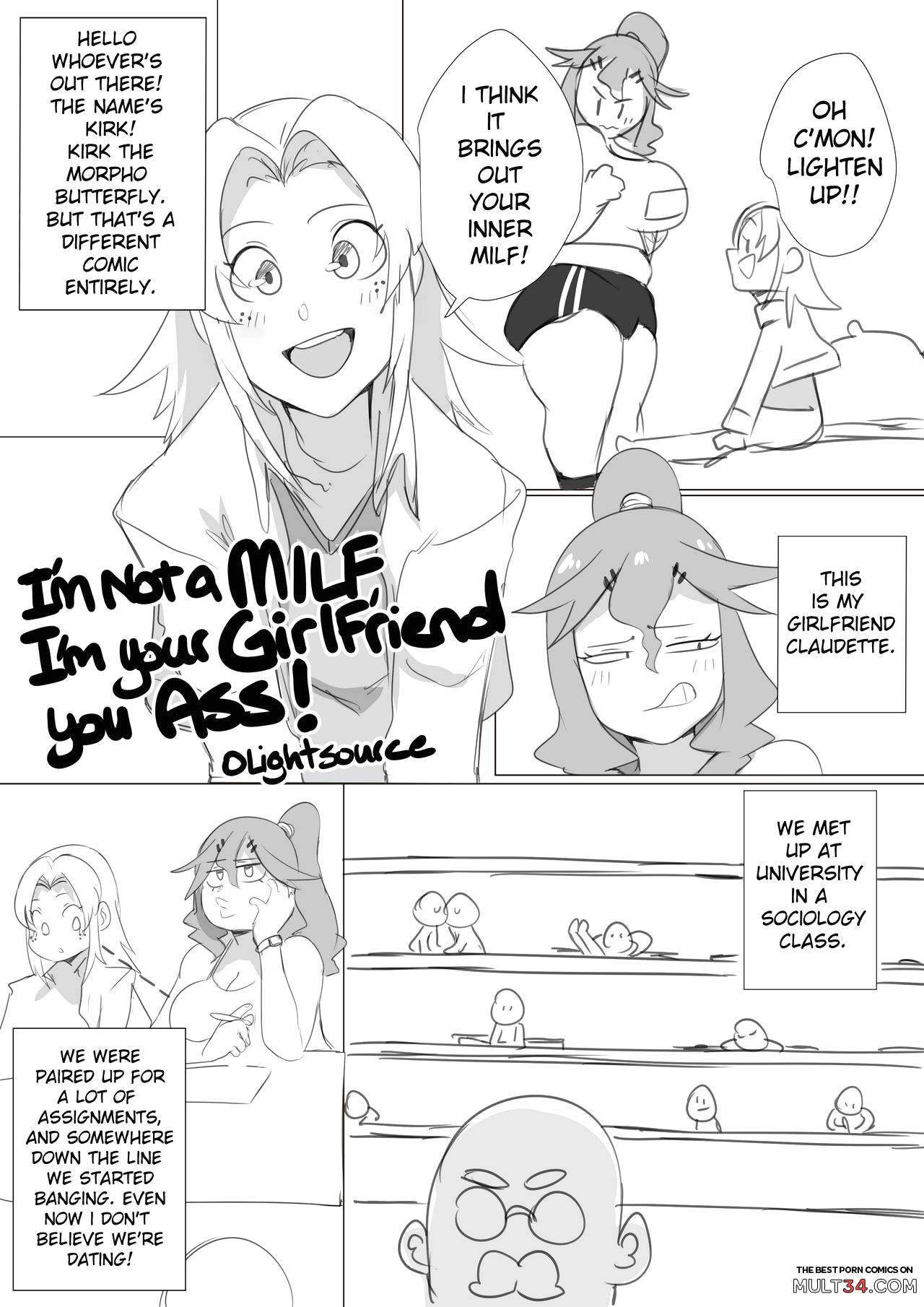 I'm Not A Milf I'm Your Girlfriend You Ass! + Kirk's Training Montage page 3