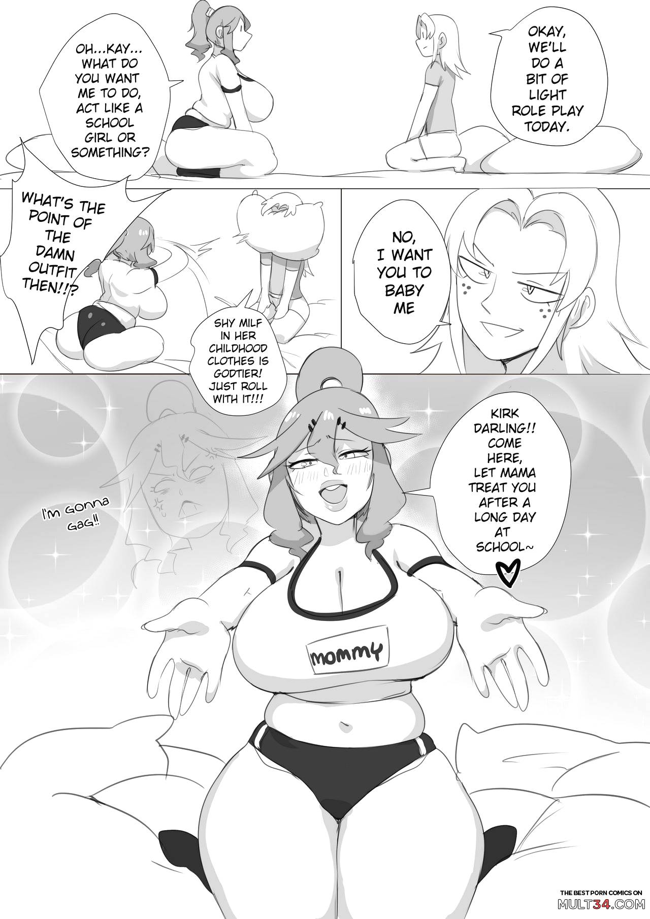 I'm Not A Milf I'm Your Girlfriend You Ass! + Kirk's Training Montage page 6