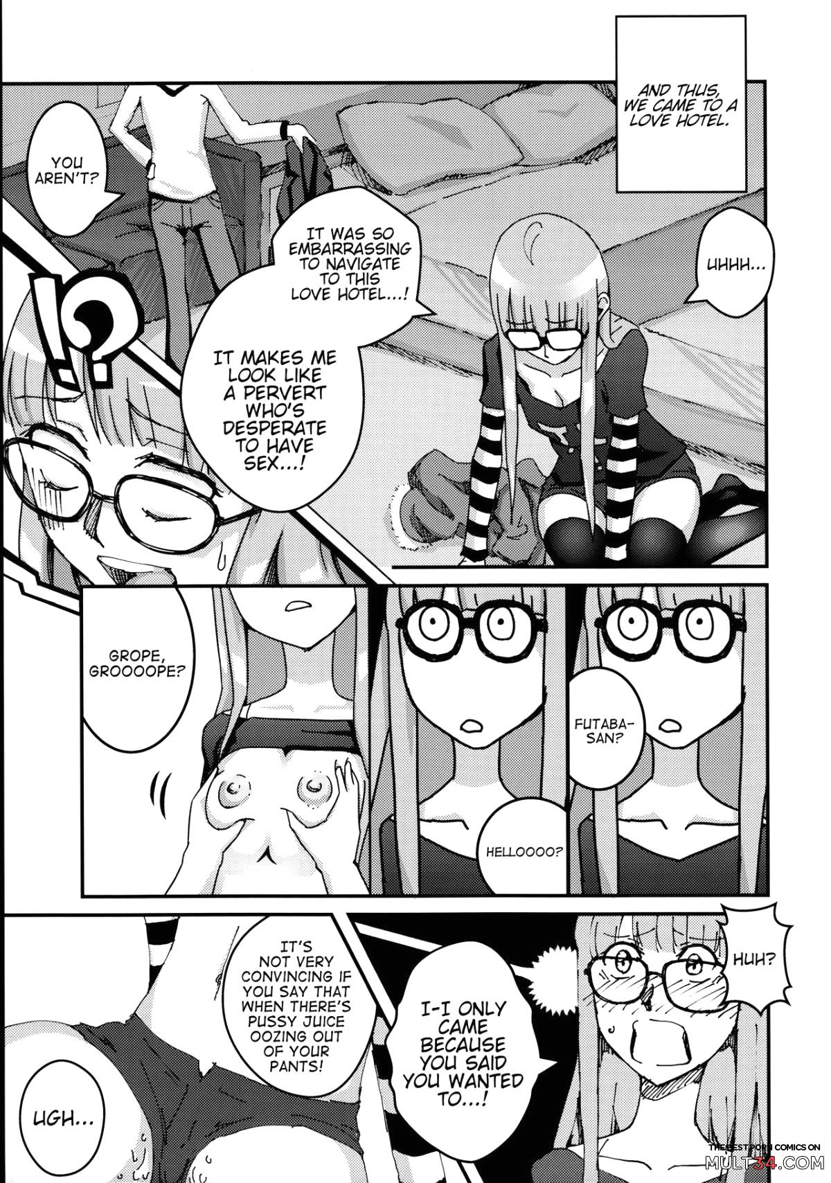 Is Sakura Futaba-chan eavesdropping on her boyfriend? page 10