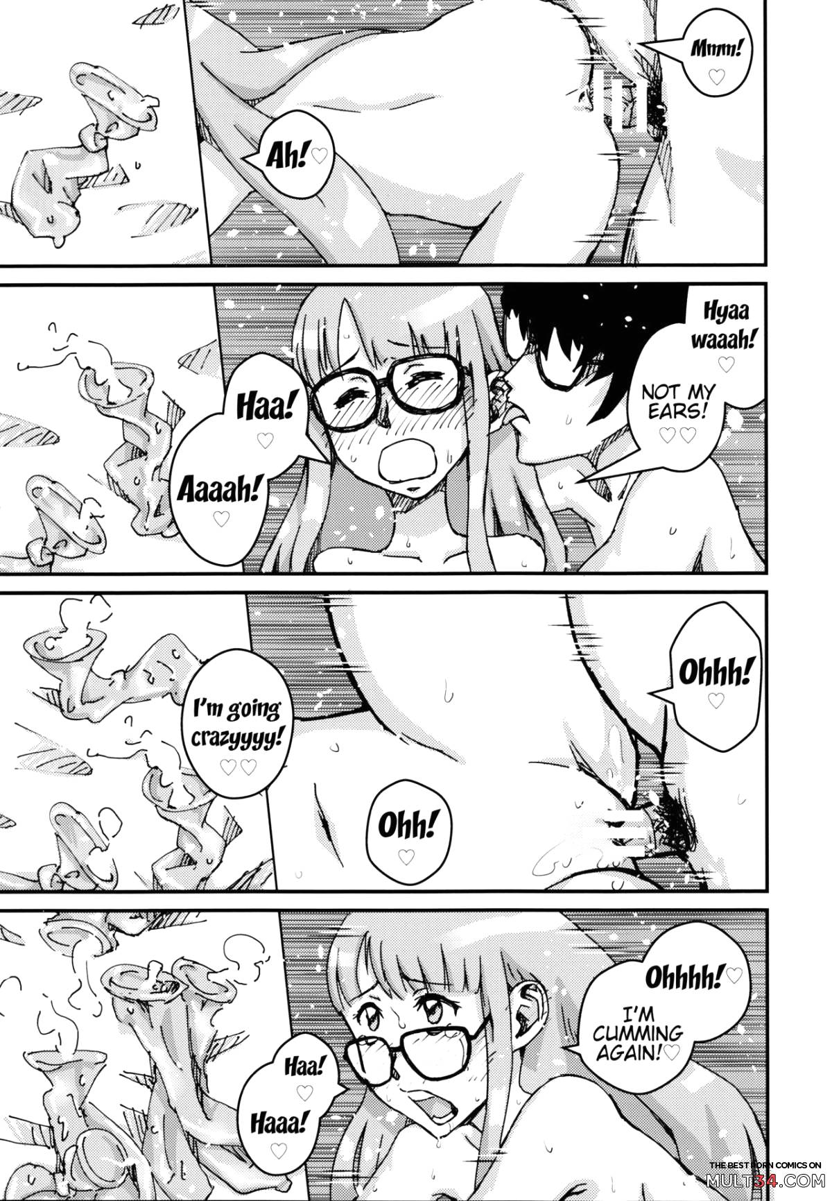 Is Sakura Futaba-chan eavesdropping on her boyfriend? page 13