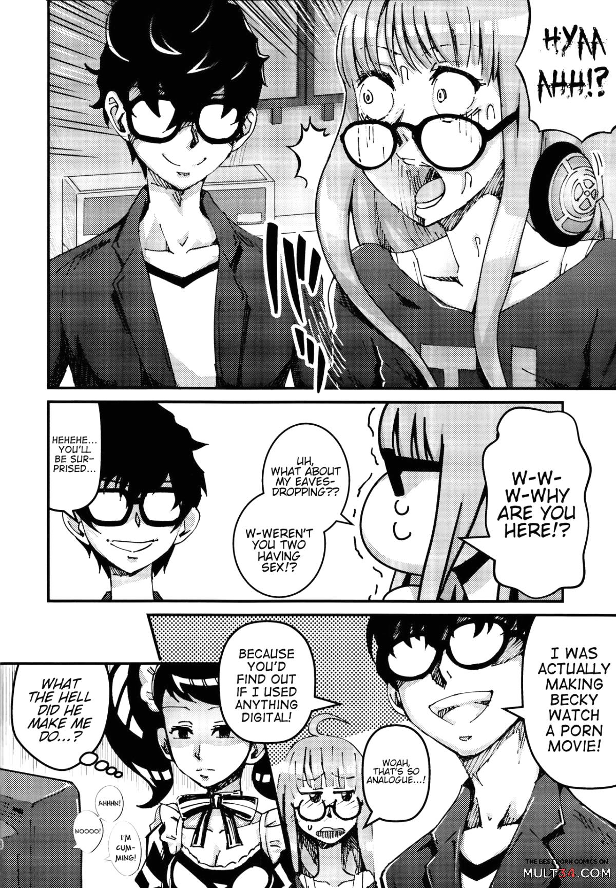 Is Sakura Futaba-chan eavesdropping on her boyfriend? page 7