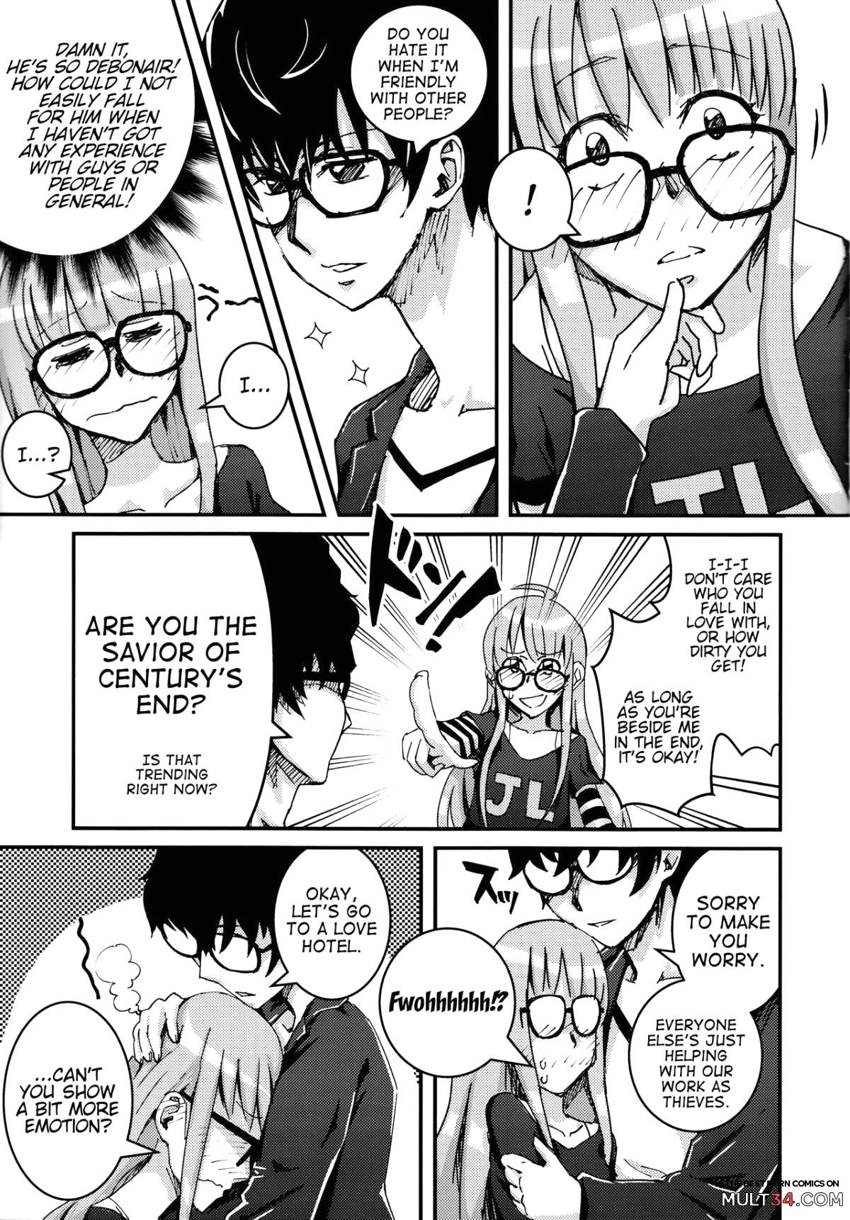 Is Sakura Futaba-chan eavesdropping on her boyfriend? page 8