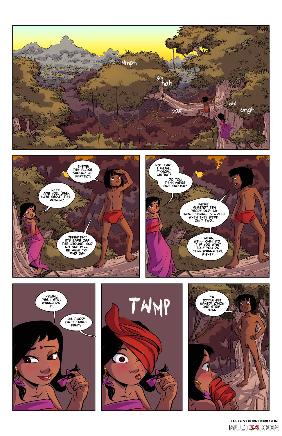 971px x 1500px - Porn comics with Mowgli, the best collection of porn comics