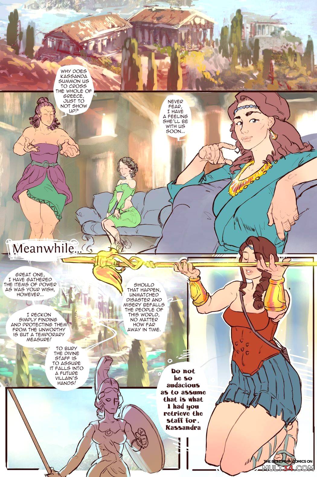 Kassandra's Gift porn comic - the best cartoon porn comics, Rule 34 | MULT34