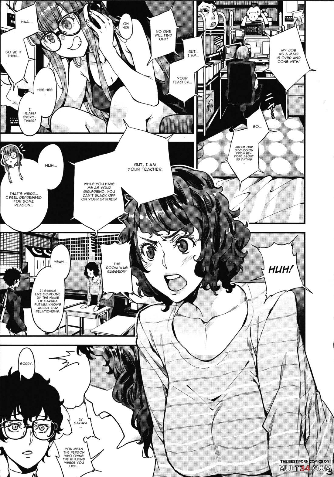 Kawakami-sensei and Futaba's Secret Private Class page 3