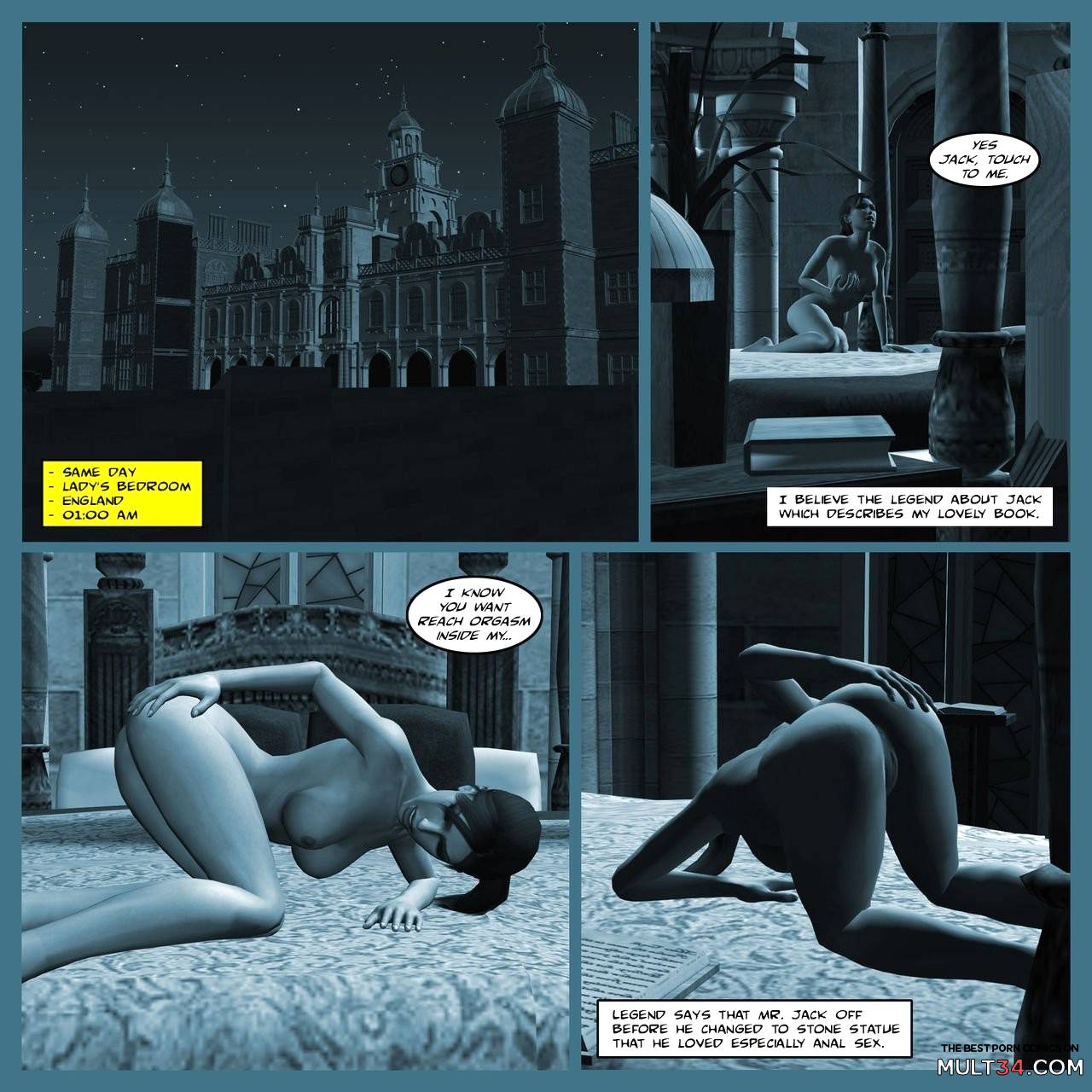 Lady & Stone Statue: Broken Ass - Final Part 1 (I - II) page 11