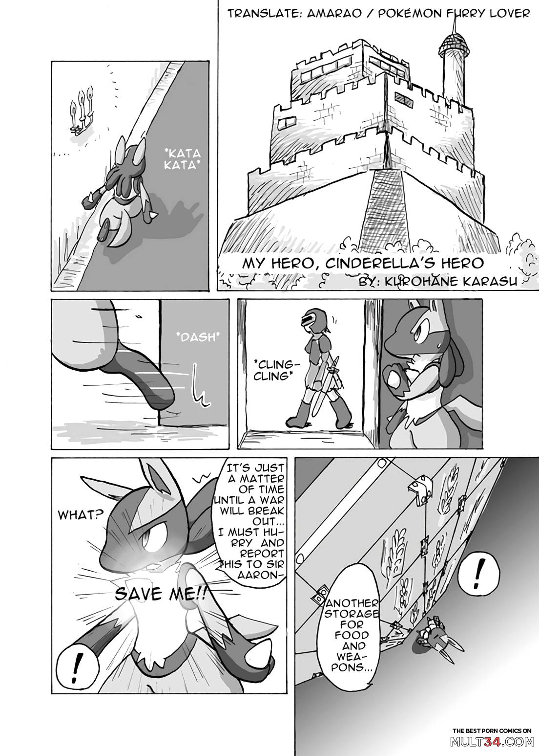 Lucario X Lopunny page 2