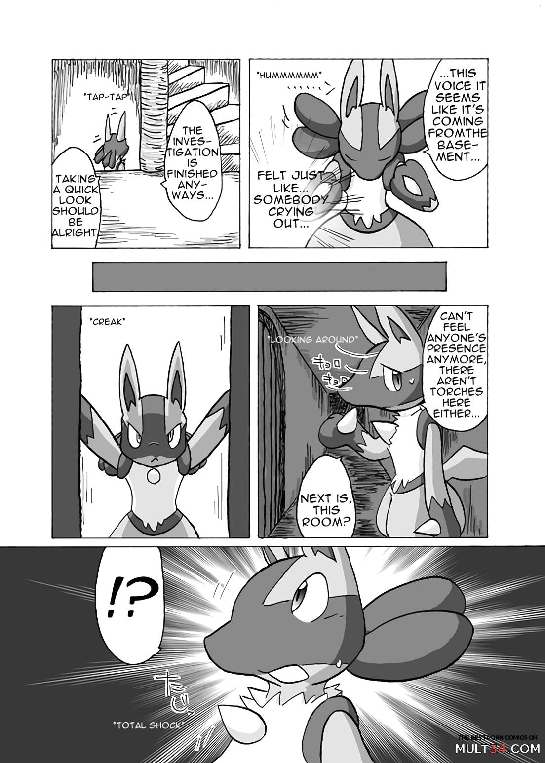 Lucario X Lopunny page 3