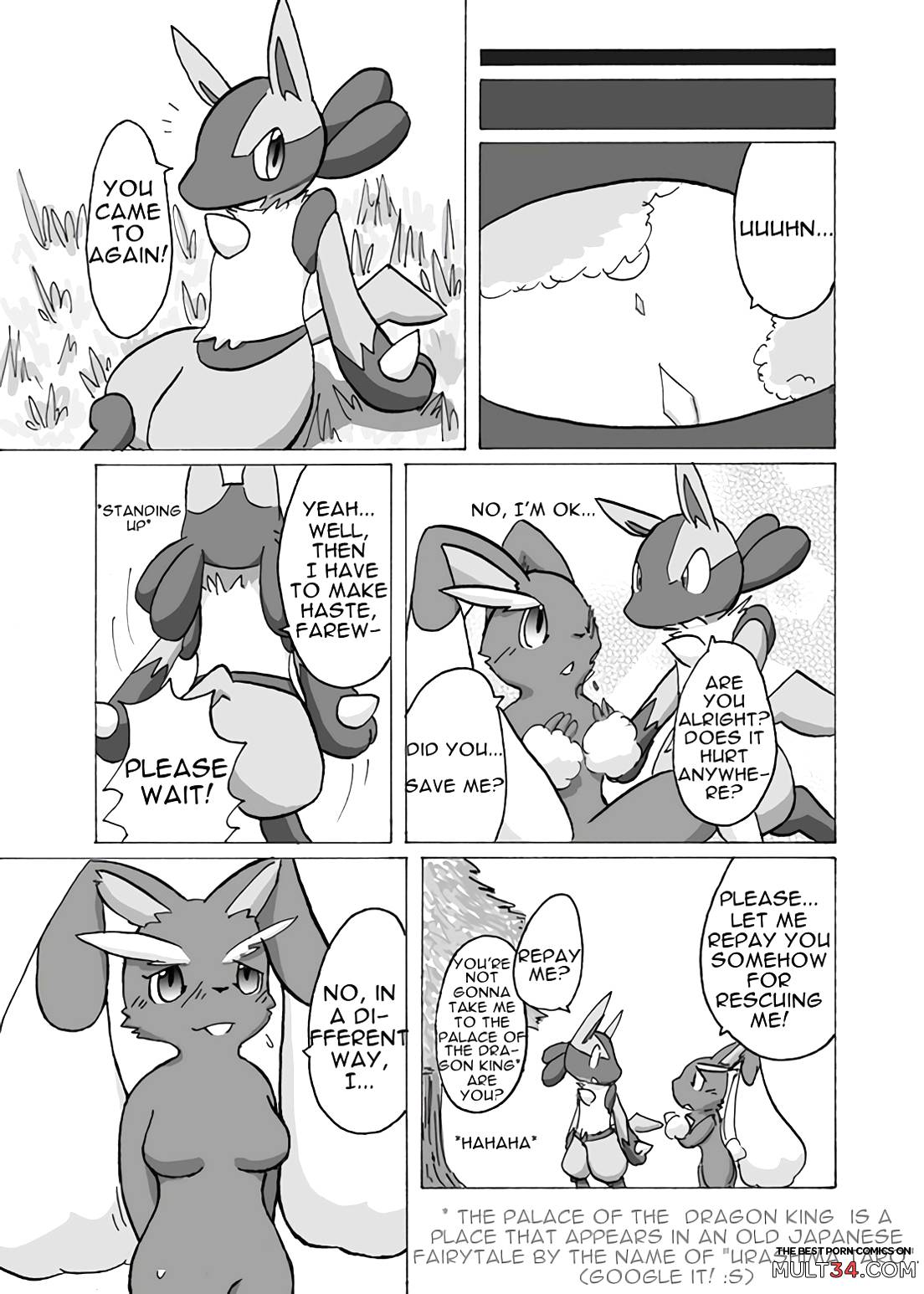Lucario X Lopunny page 5