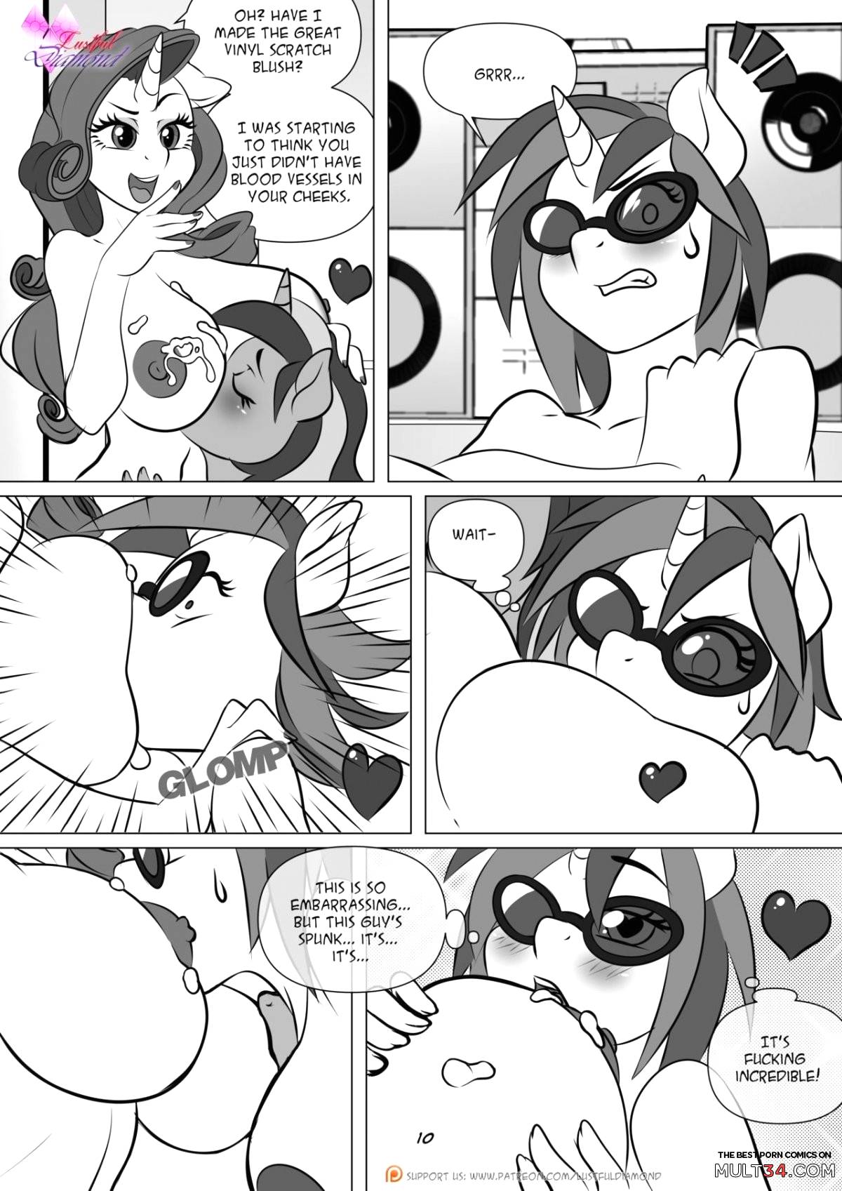 Lustful diamond in the pool page 11