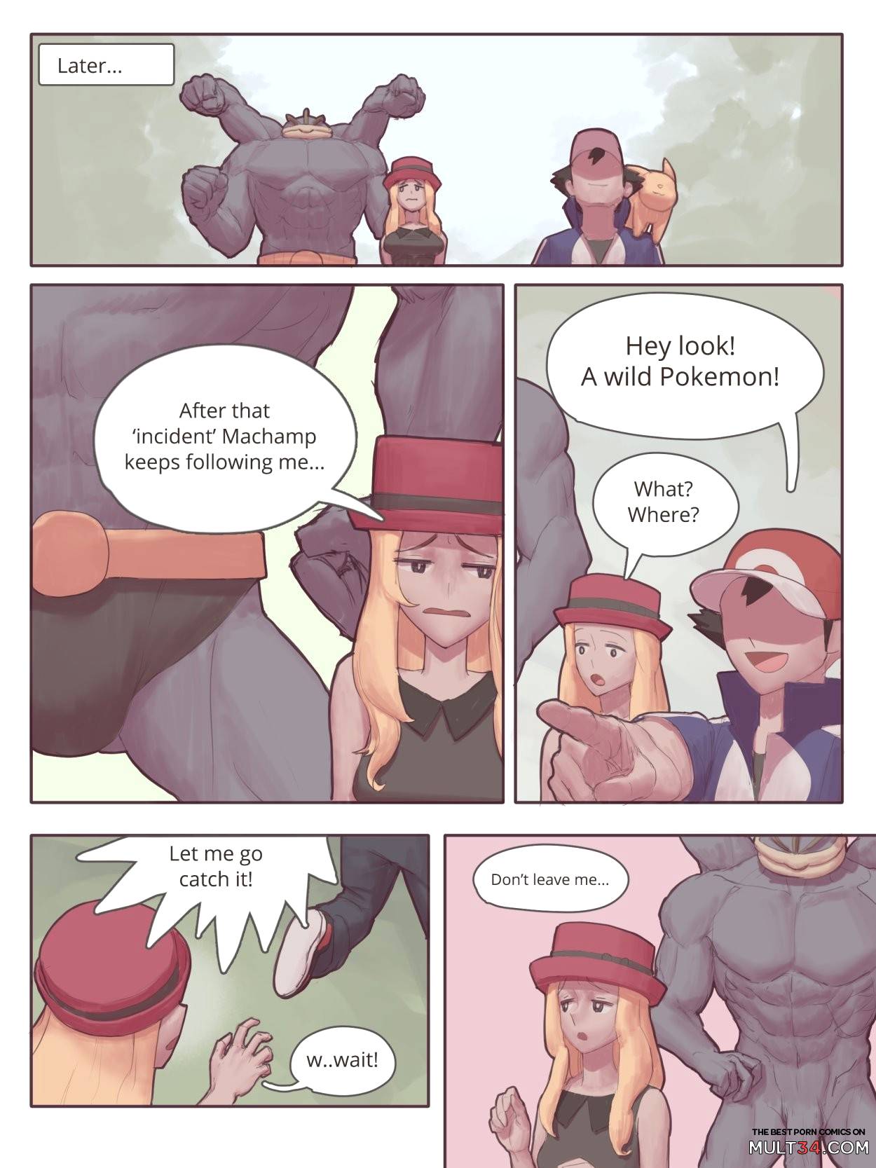 Machamp Used Knock Up! Ch. 3 - Serena page 10