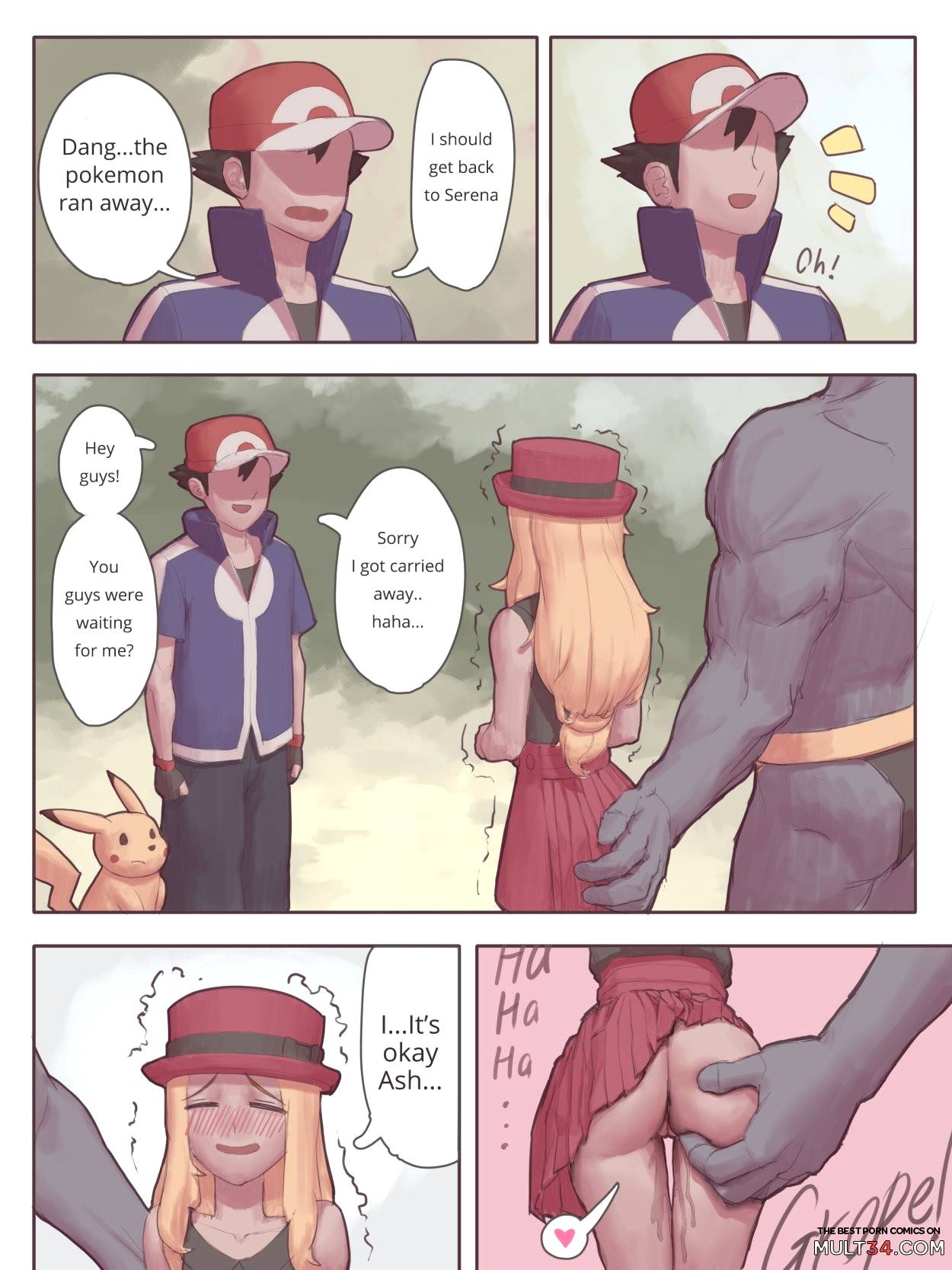 Machamp Used Knock Up! Ch. 3 - Serena page 12
