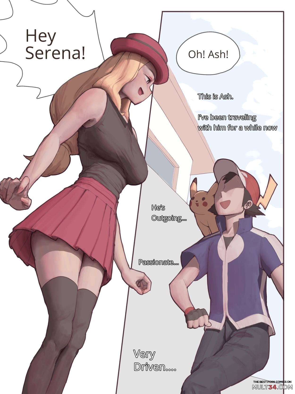 Machamp Used Knock Up! Ch. 3 - Serena page 2