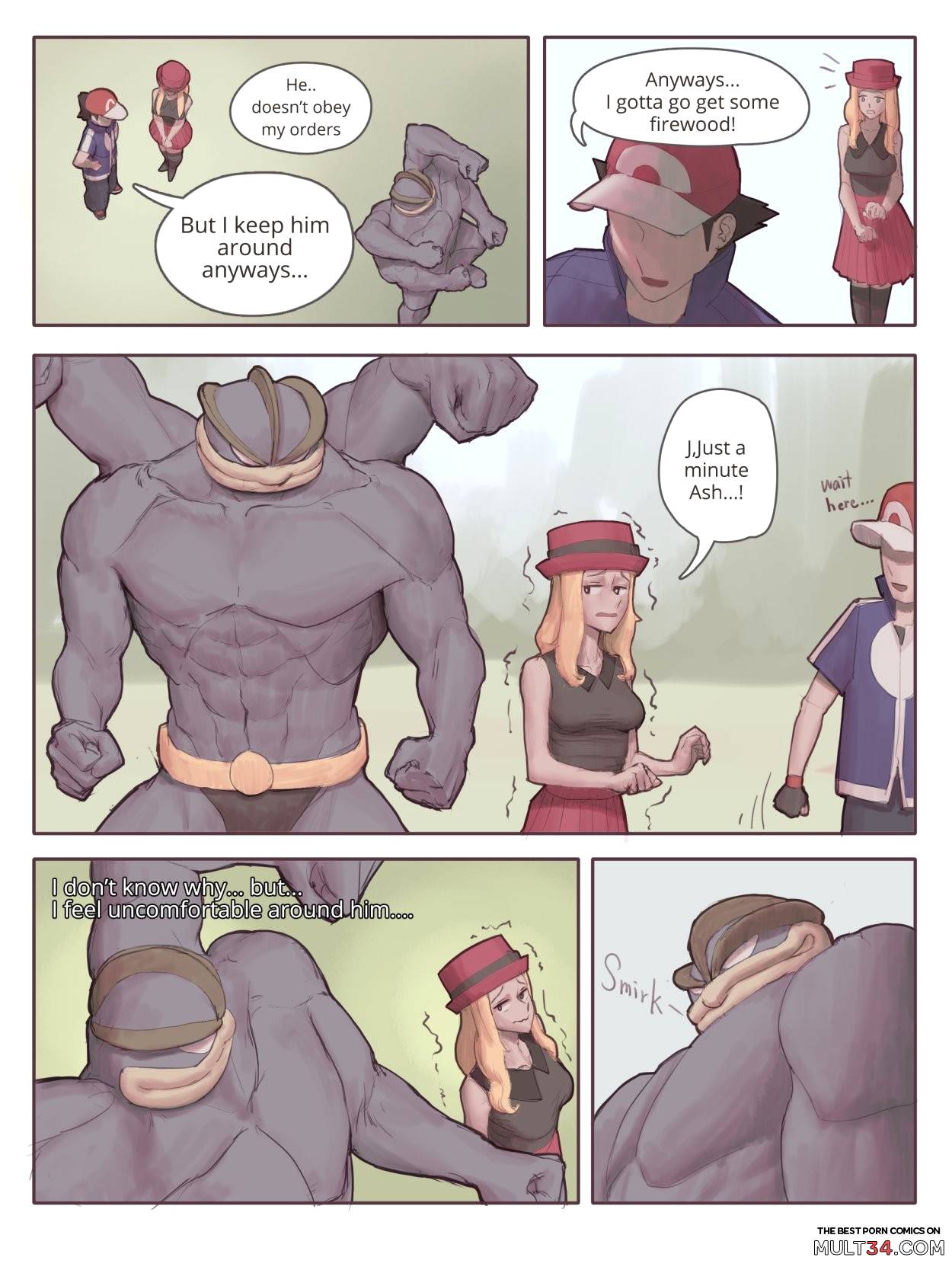 Machamp Used Knock Up! Ch. 3 - Serena page 6
