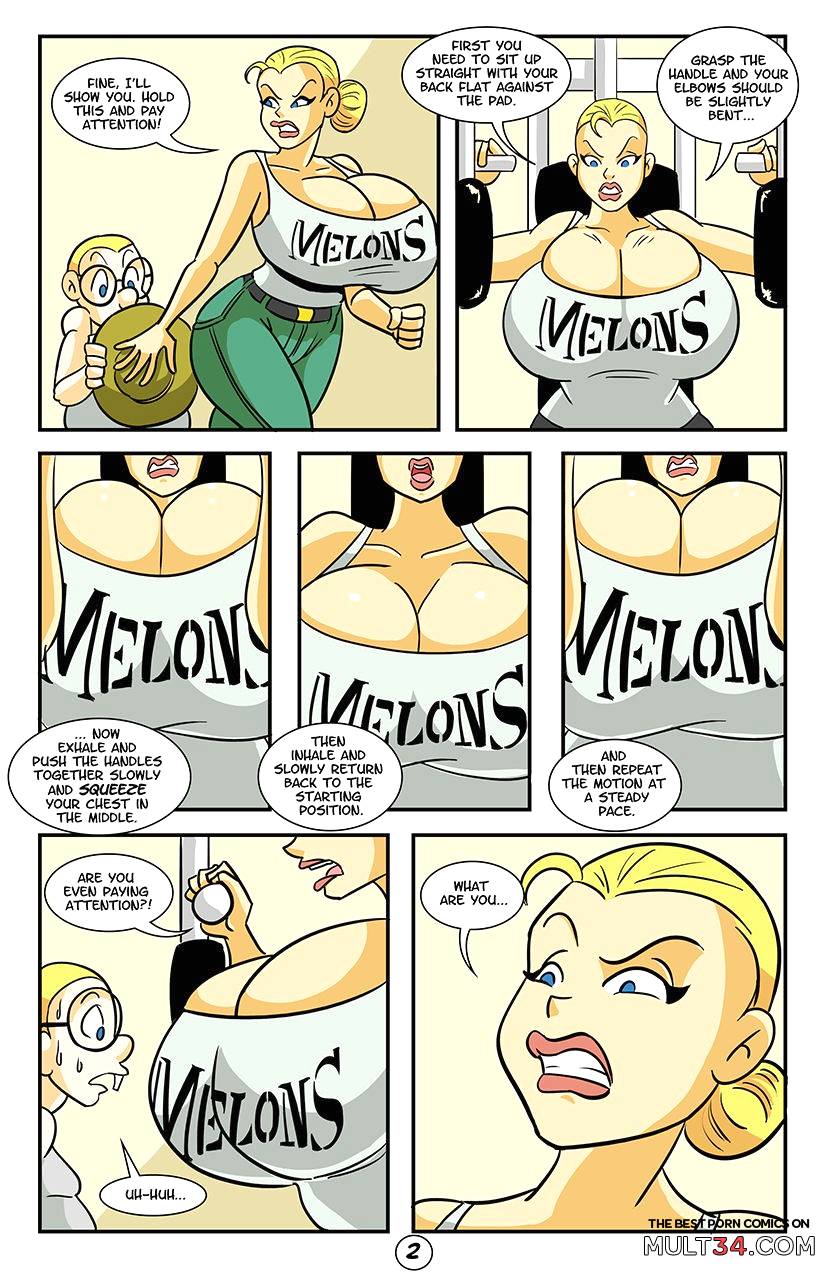 Huge Cartoon Melons - Major Melons Part 1 porn comic - the best cartoon porn comics, Rule 34 |  MULT34