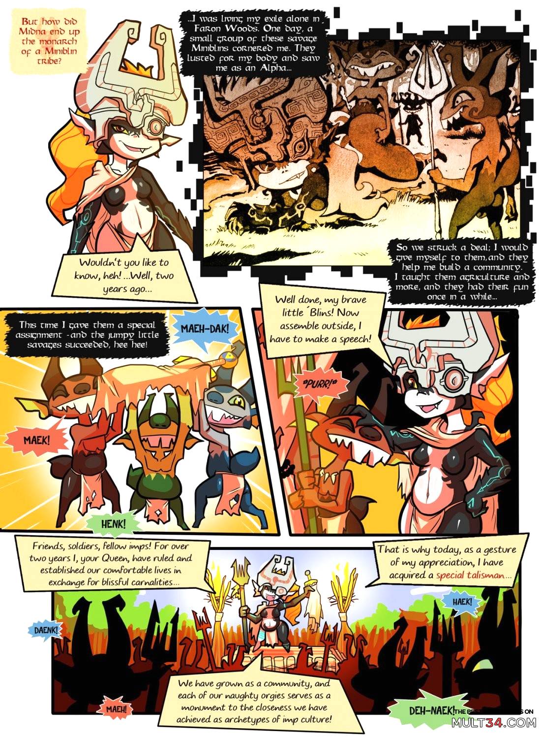 Midna, Queen of the Miniblins page 3