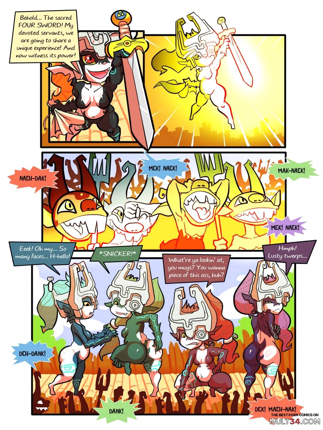 Midna, Queen of the Miniblins page 4