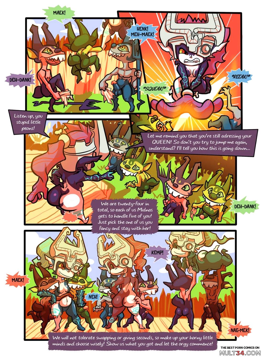 Midna, Queen of the Miniblins page 5