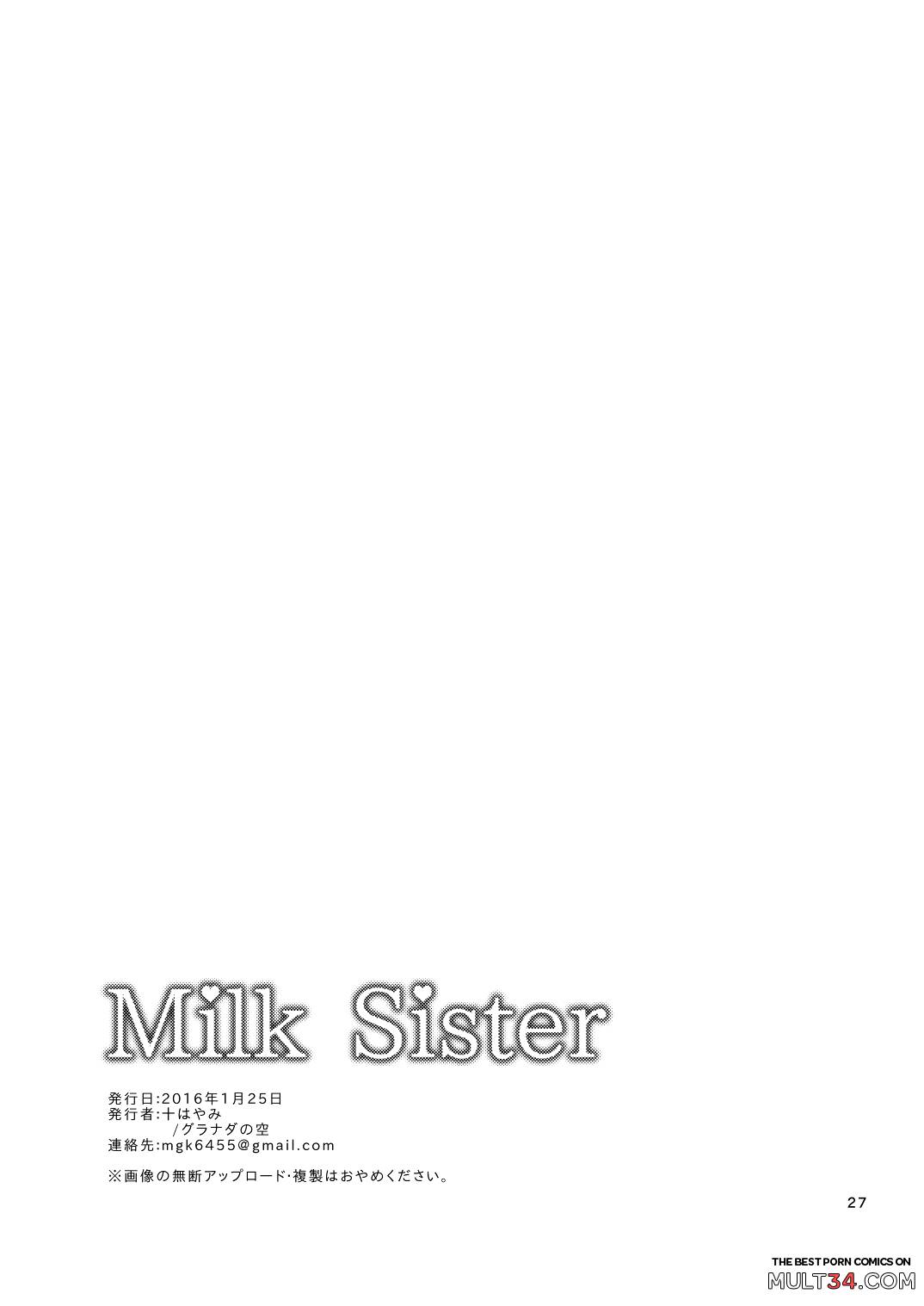 Milk Sister page 27