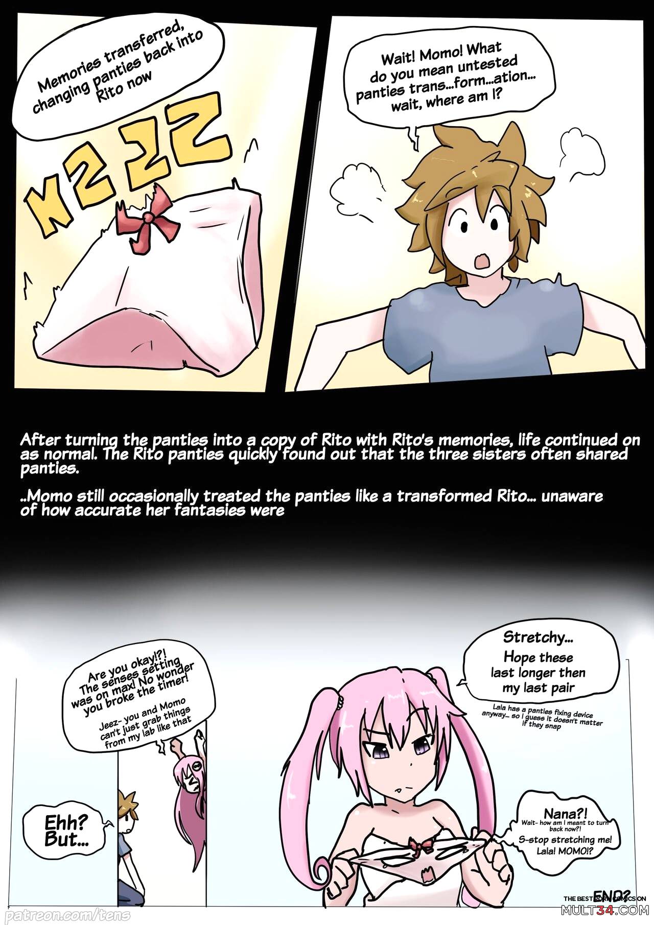 Momo's Panties page 14