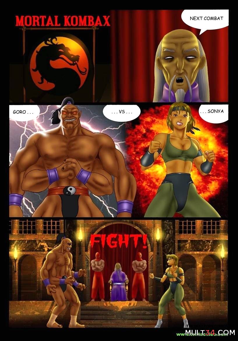 Mortal kombat cartoon porn