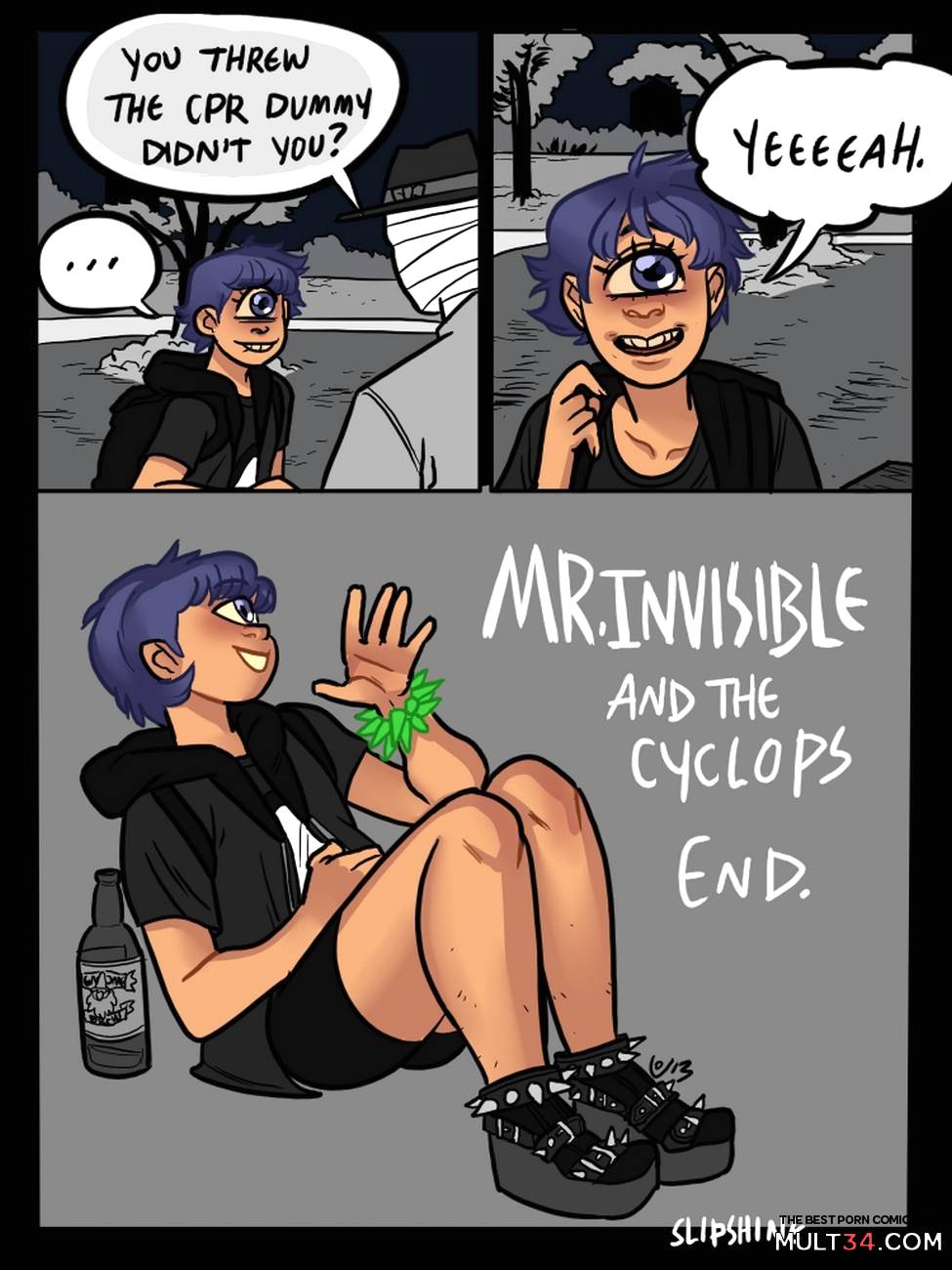 Mr Invisible & The Cyclops page 11