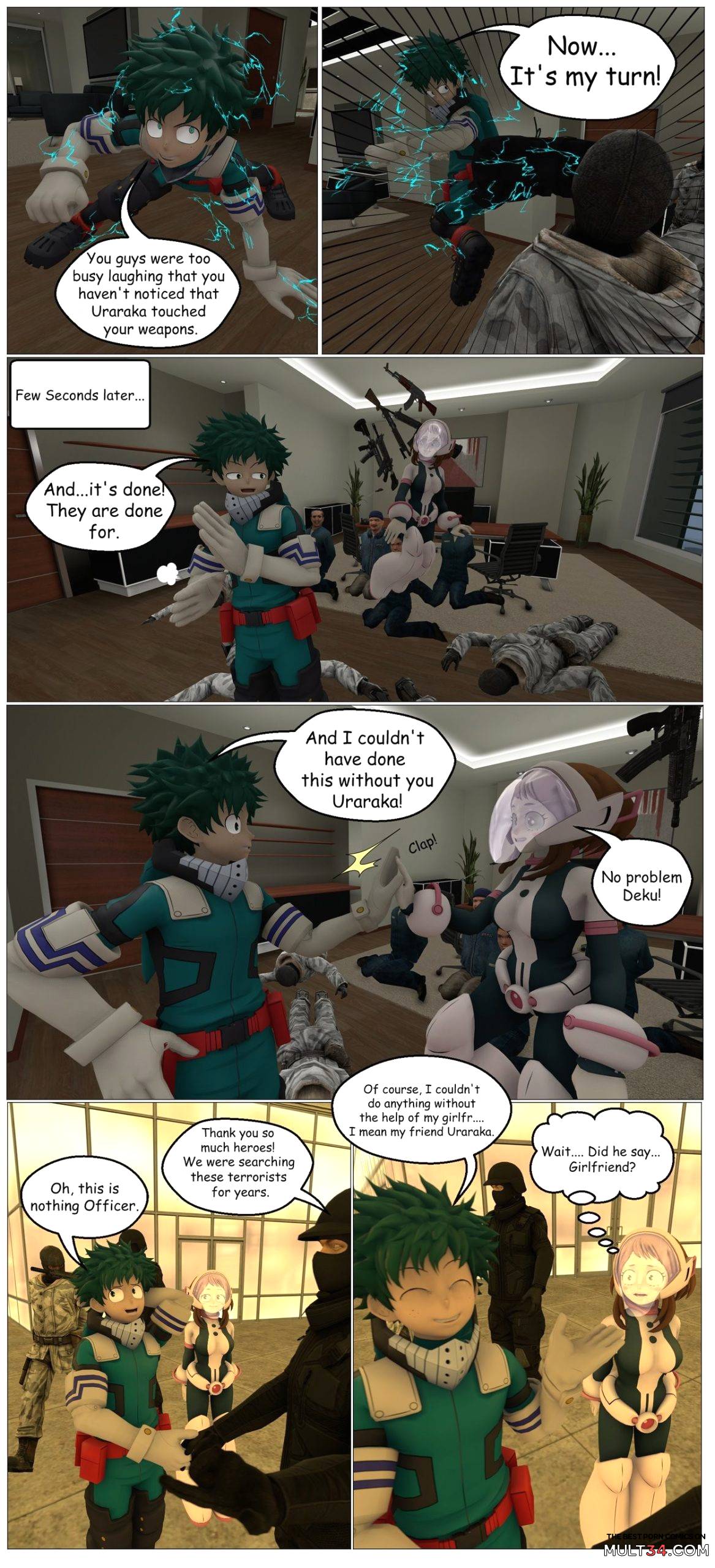 My Hero Academia Reloaded: Unexpected Revelations page 4