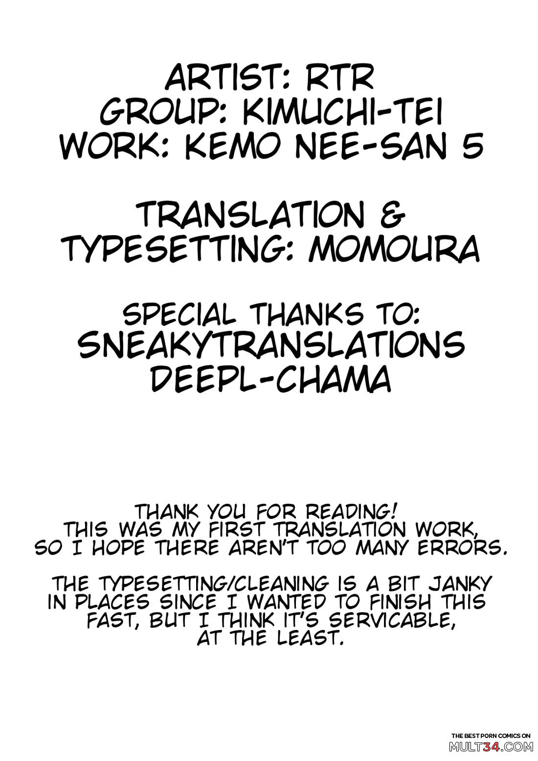 NEC-ROMANCE (Kemo Nee-san 5) page 9