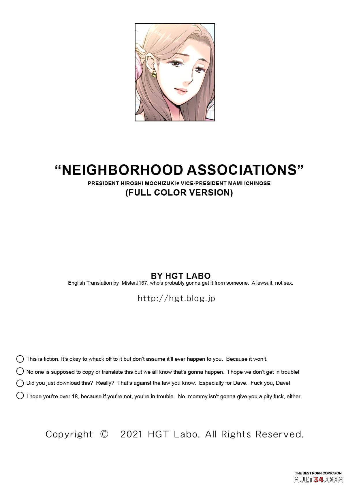 "Neighborhood Associations"[ page 93